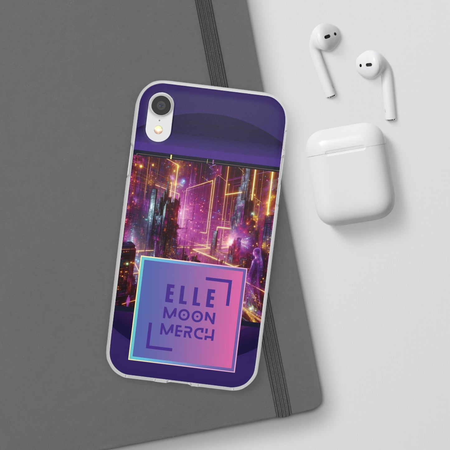 La Femme des Purple Skies Flexi Cases