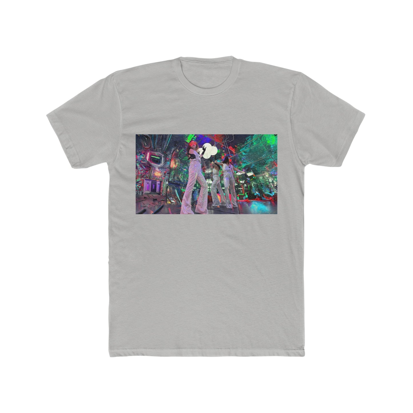 Life in Technicolor - Men's Cotton Crew Tee