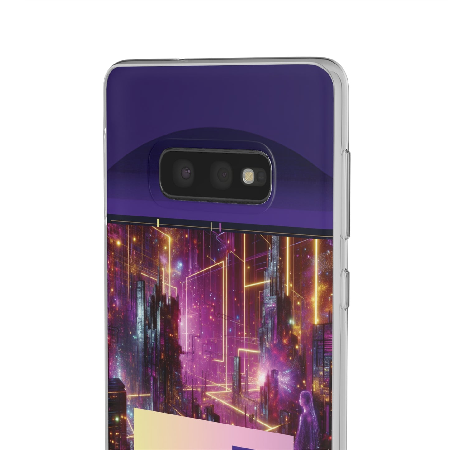 La Femme Royale des Purple Skies Flexi Cases