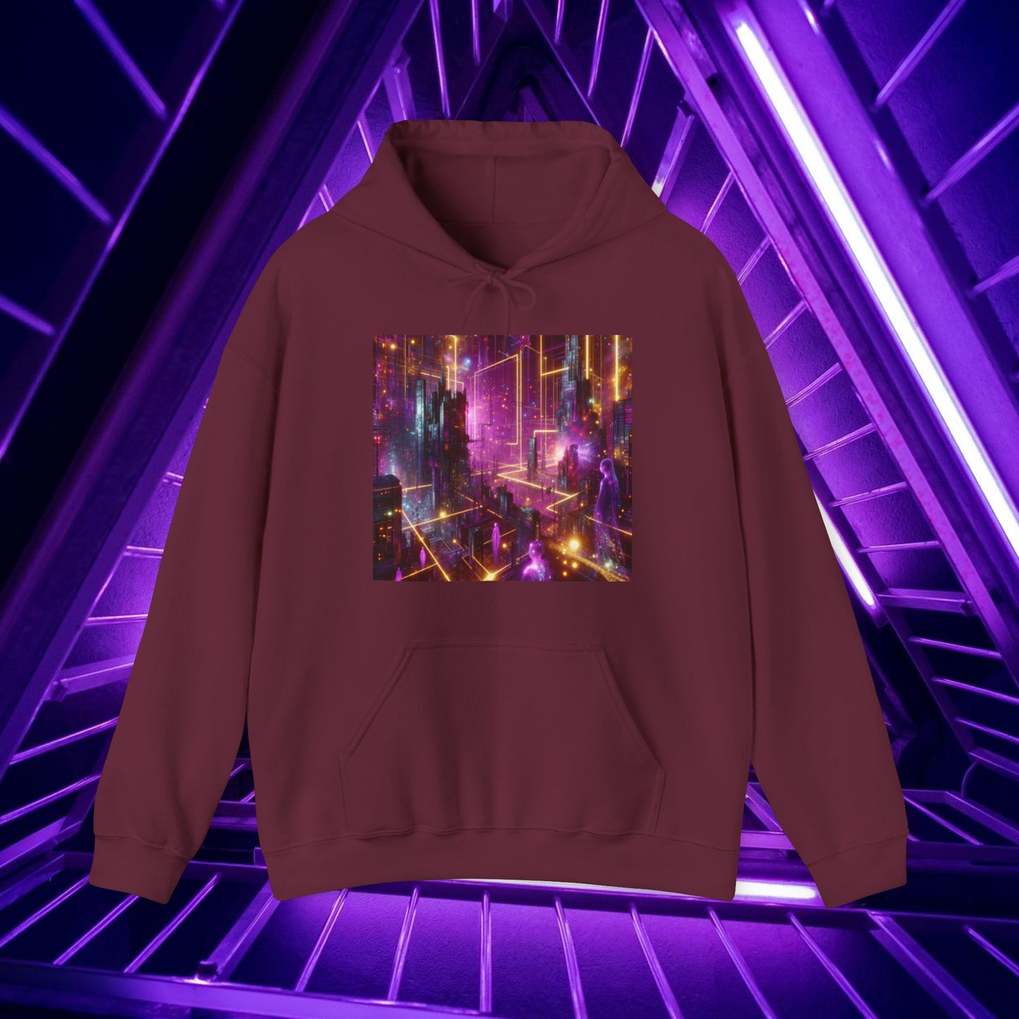 La Femme des Purple Skies - Unisex Hoodie