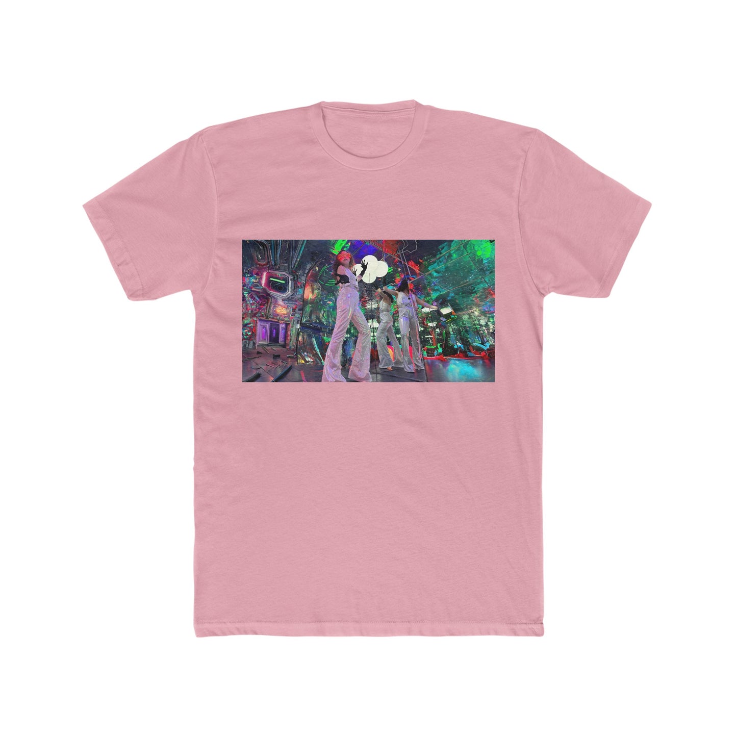 Life in Technicolor - Men's Cotton Crew Tee