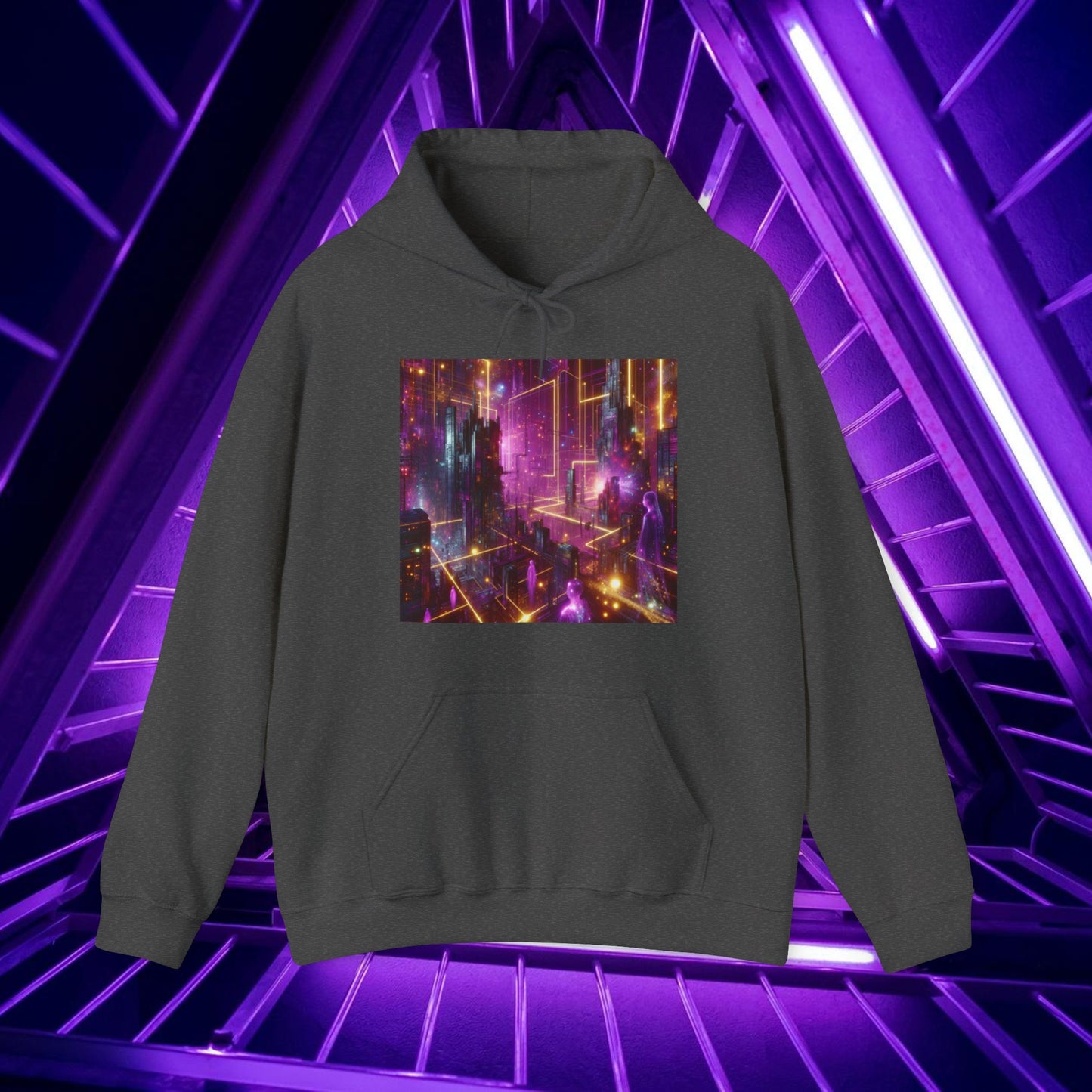 La Femme des Purple Skies - Unisex Hoodie