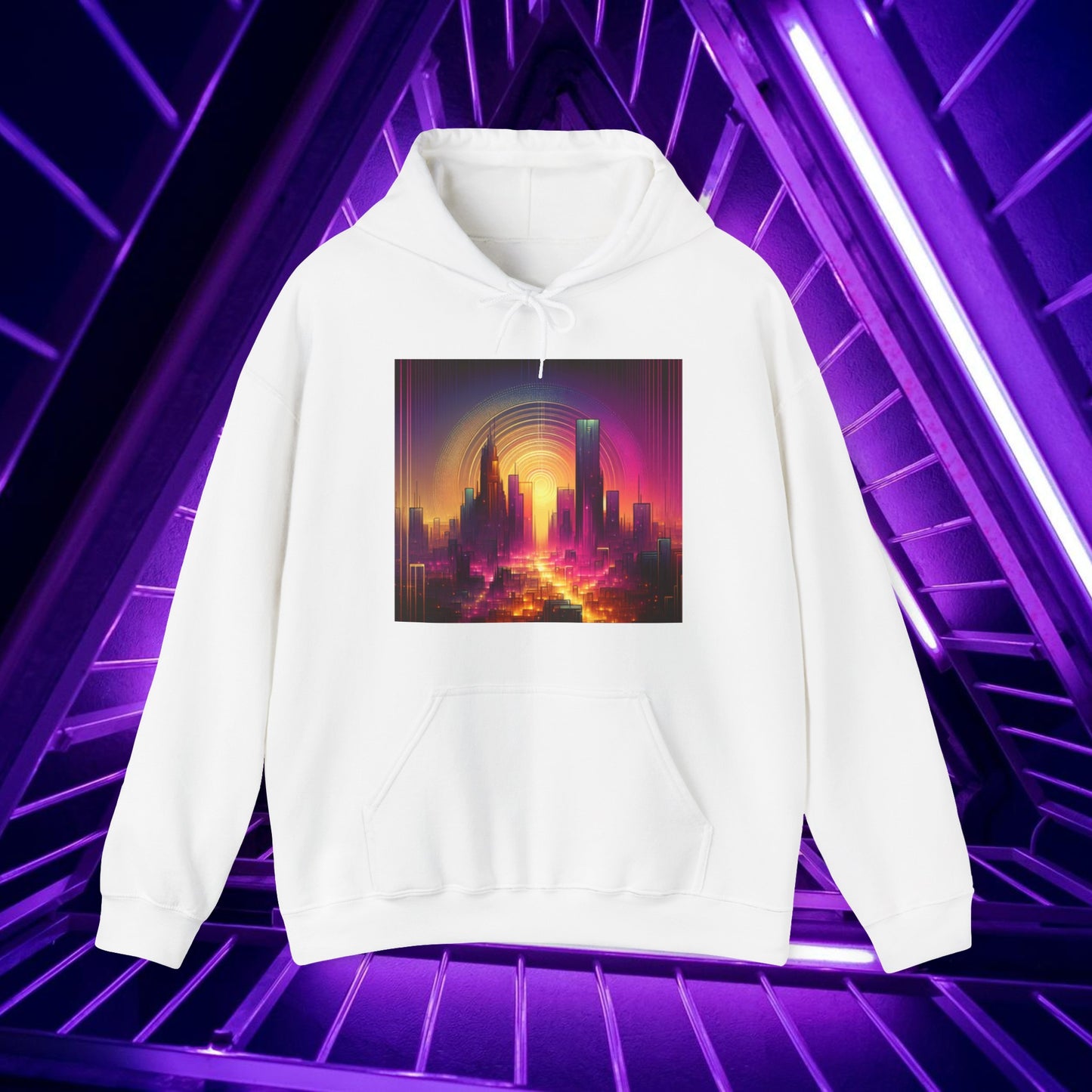 Purple Skies and Golden sunrises - Unisex Hoodie