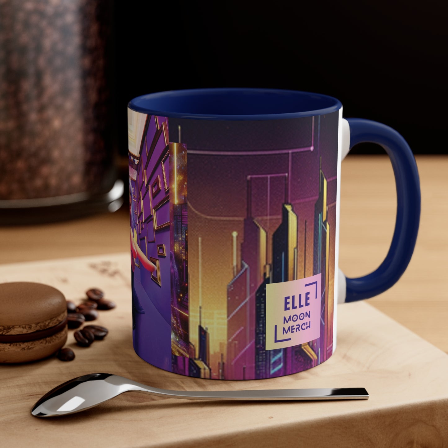 Purple Drip Coffee Mug (11oz)