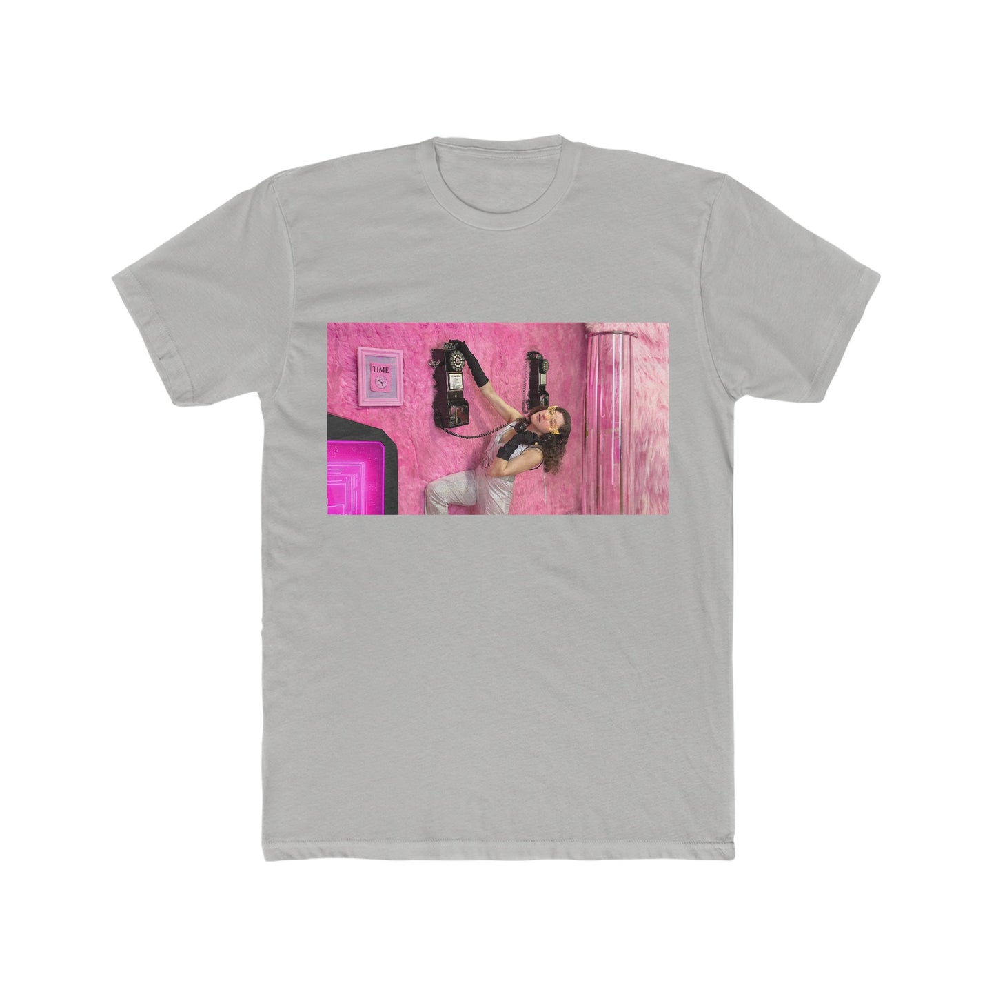 Timeless Pink - Men's Cotton Crew Tee