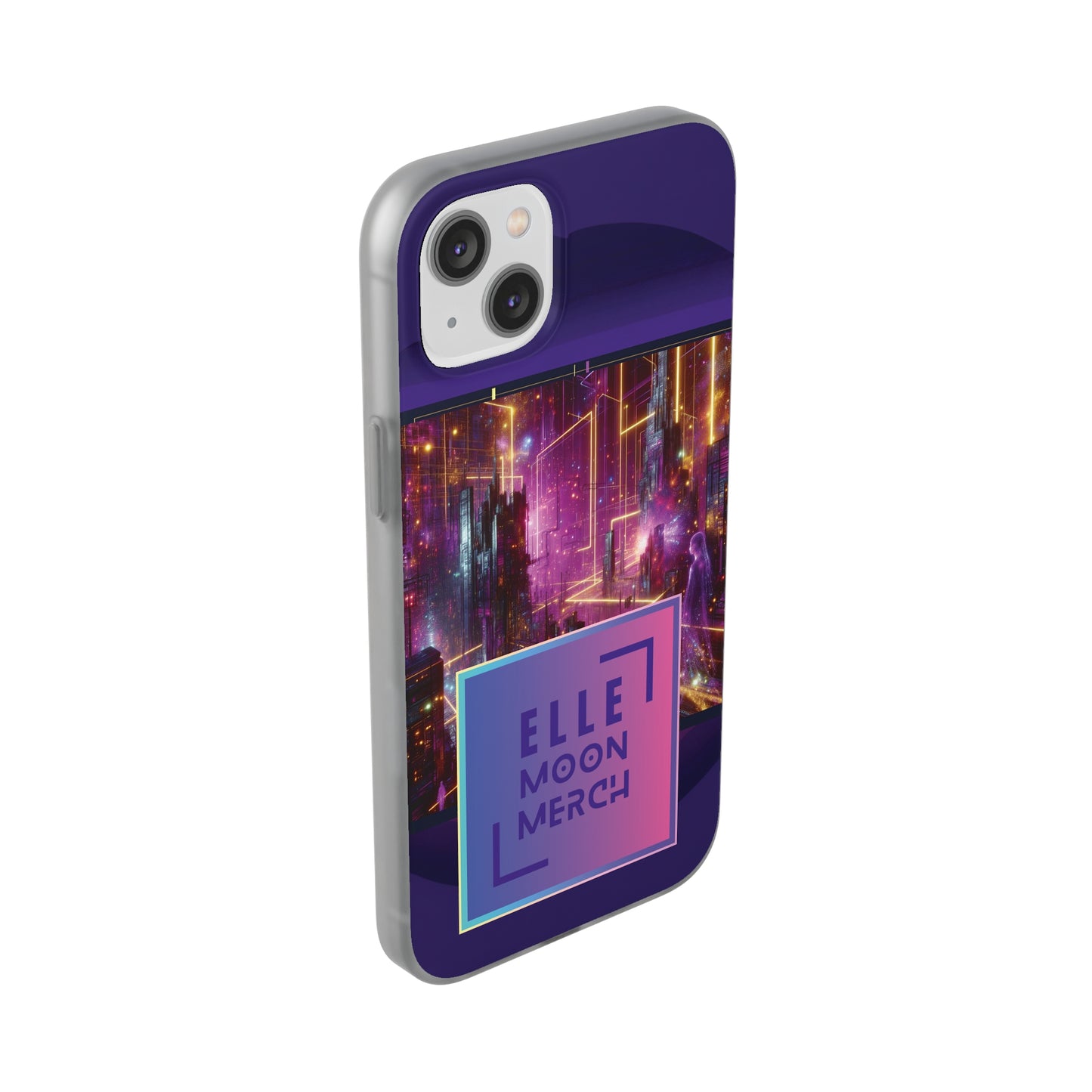 La Femme des Purple Skies Flexi Cases