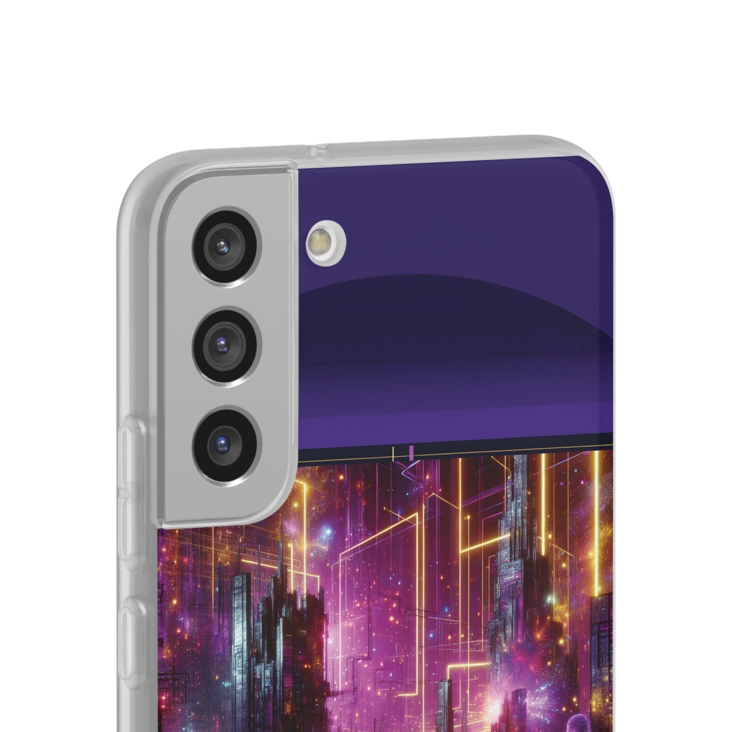 La Femme Royale des Purple Skies Flexi Cases