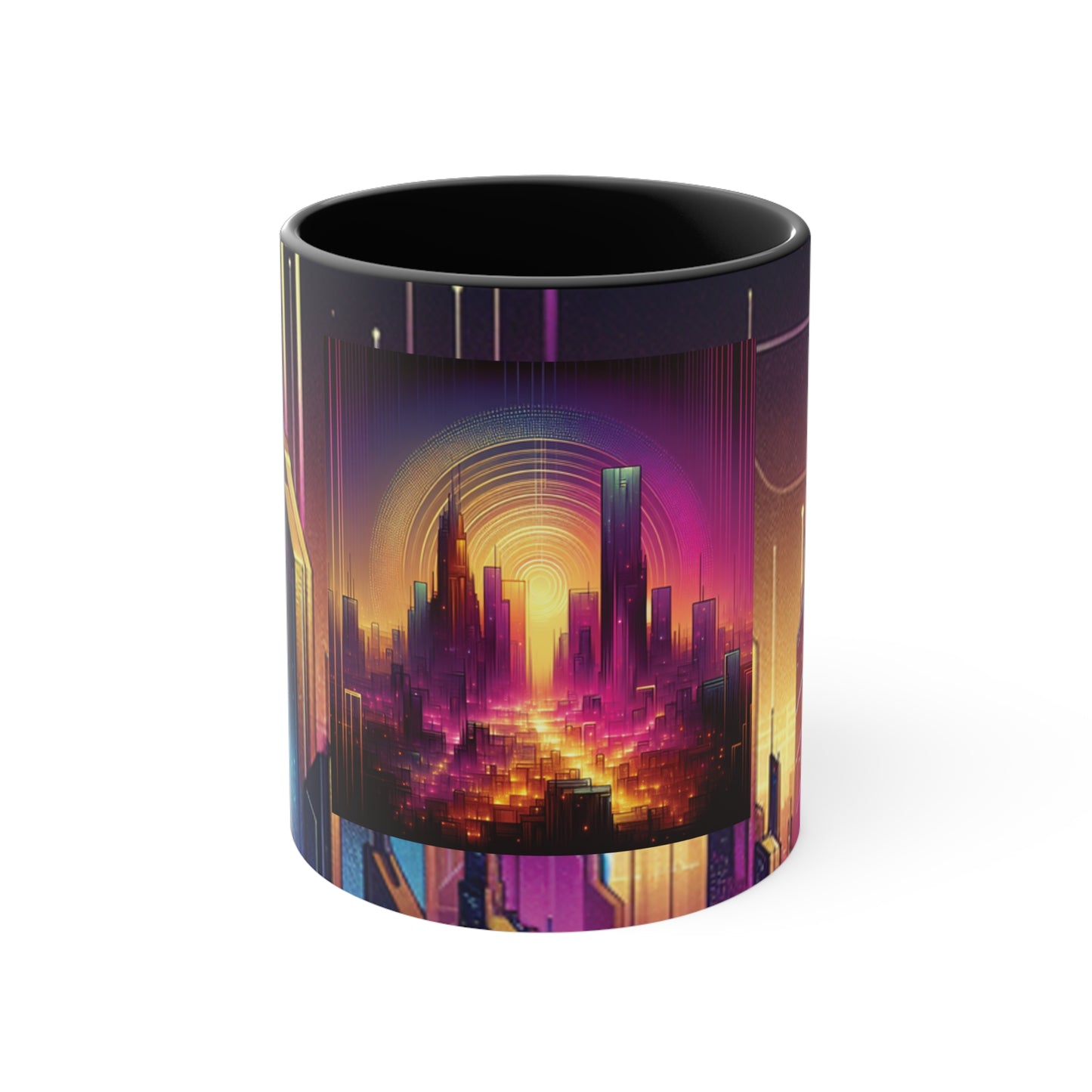 Golden Purple Sunrise Coffee Mug (11oz)