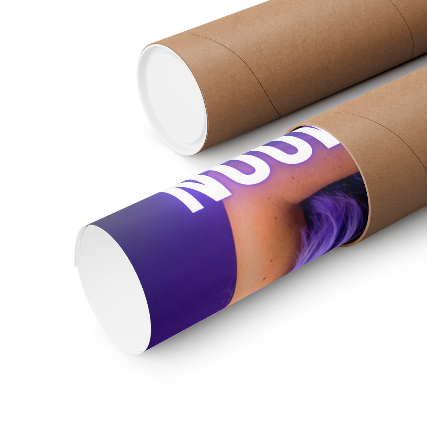 Golden Purple - Matte Vertical Poster