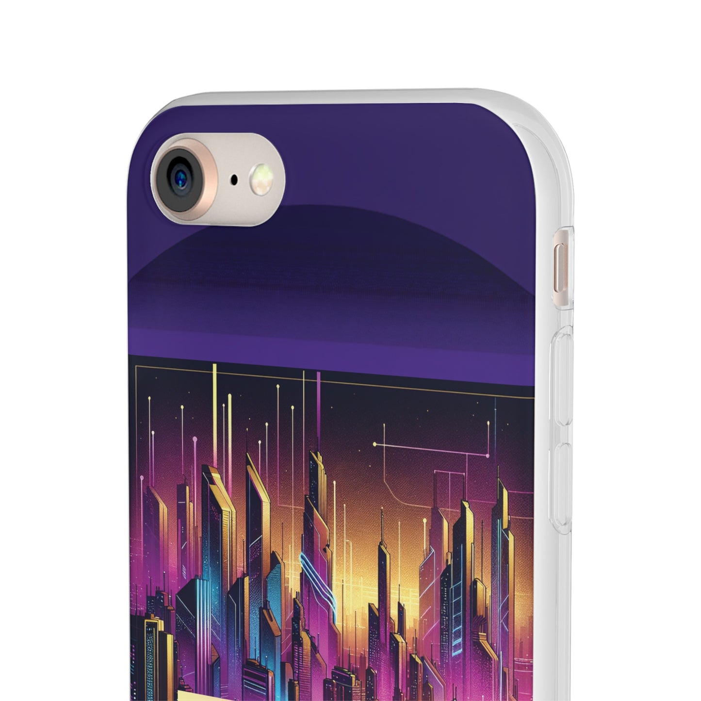 Cyber Purple Skies Flexi Cases