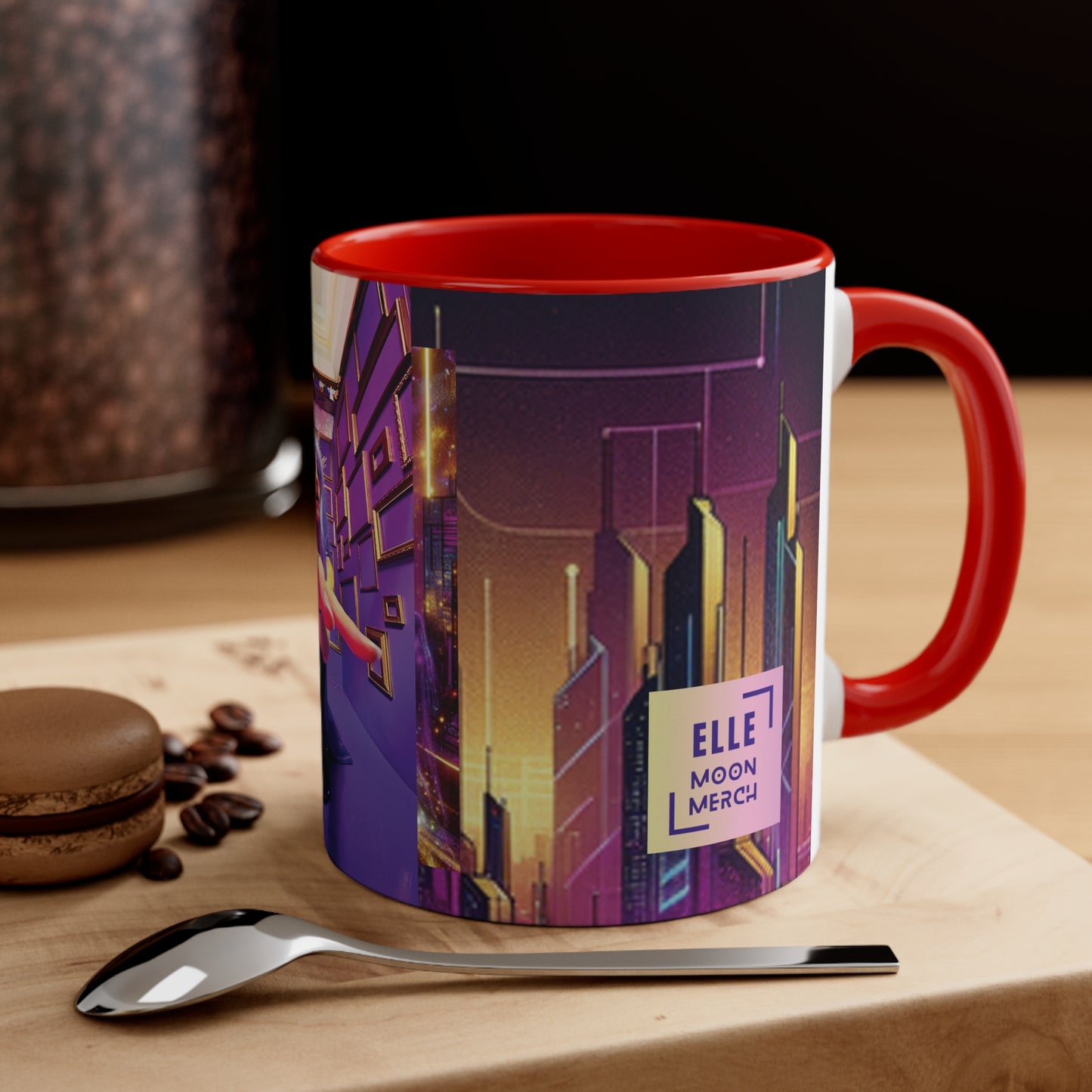 Purple Drip Coffee Mug (11oz)