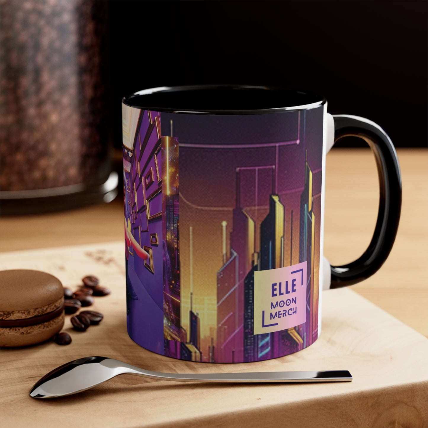 Purple Drip Coffee Mug (11oz)