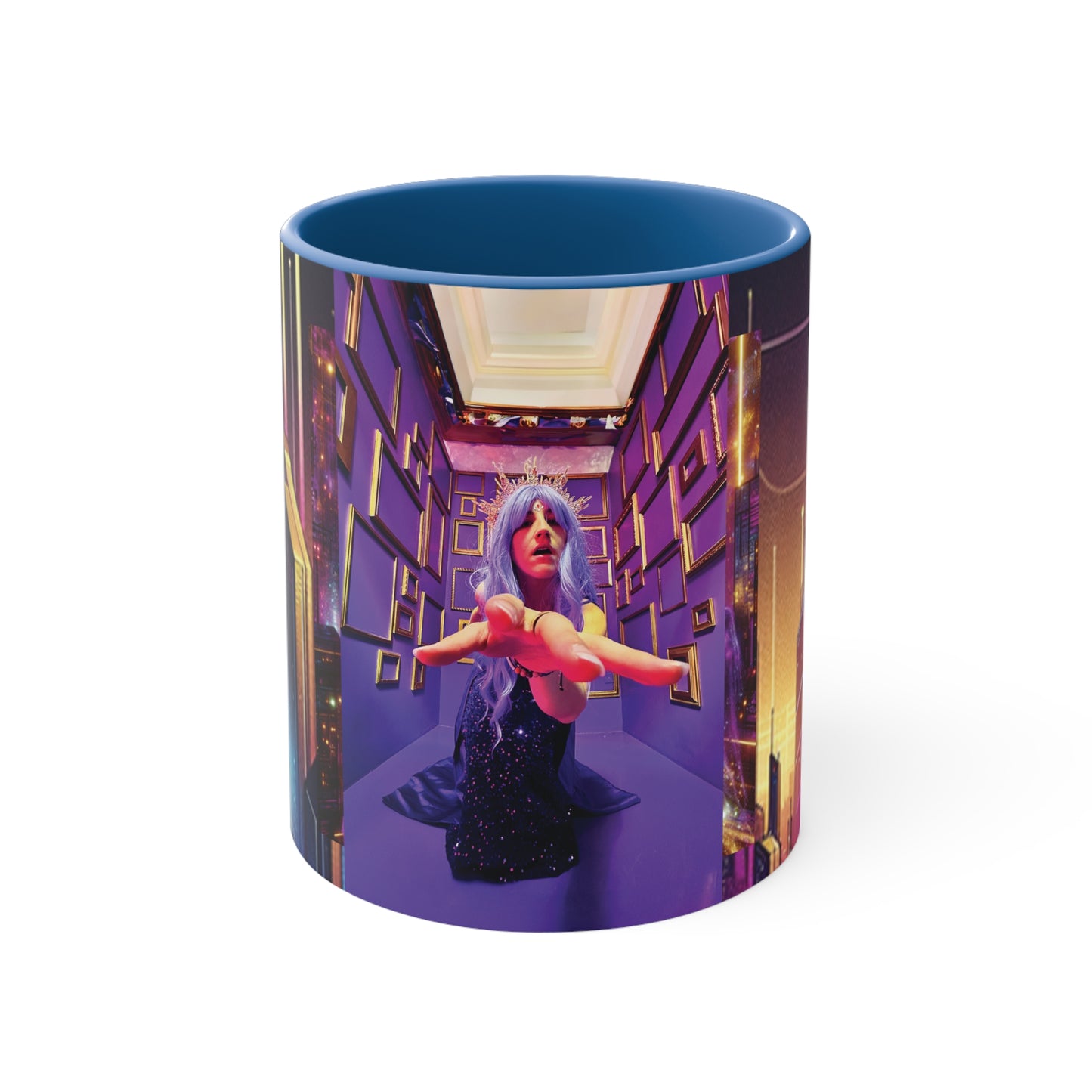 Purple Drip Coffee Mug (11oz)