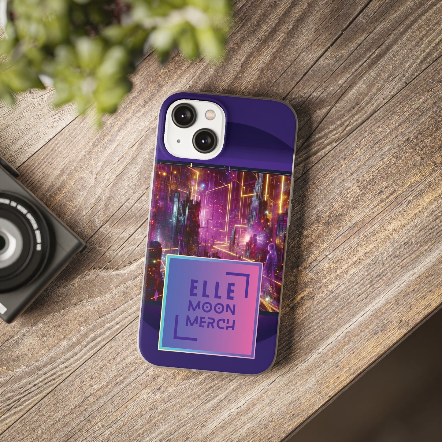 La Femme des Purple Skies Flexi Cases