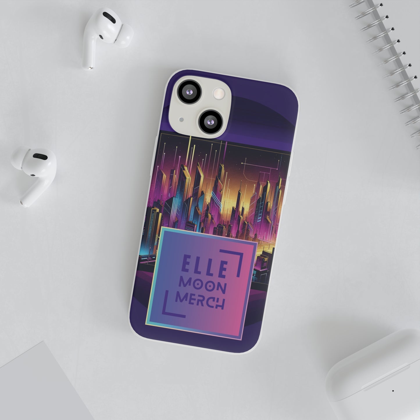 Cyber Royal Purple Skies Flexi Cases