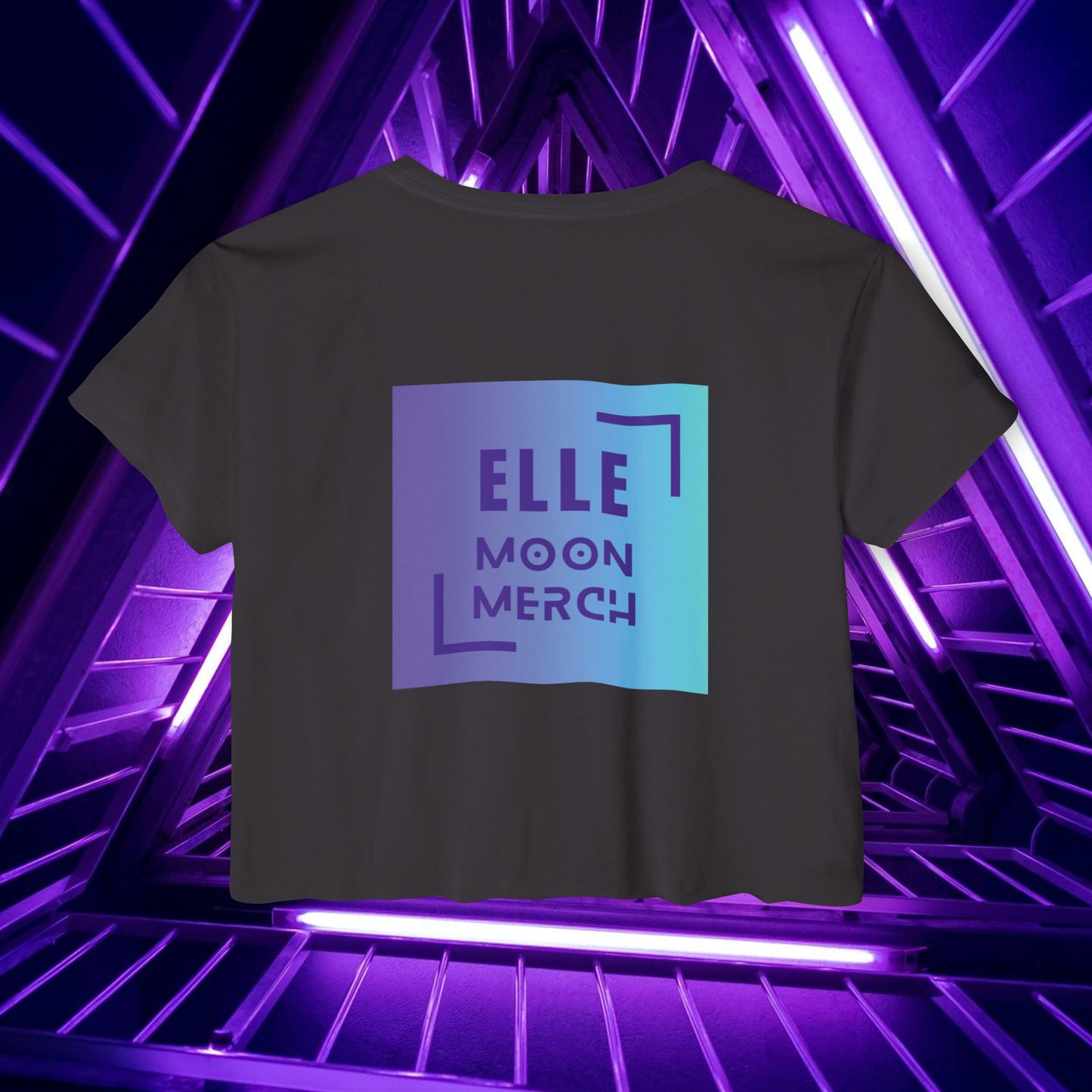 Elle Breaks The Matrix - Women's Crop Top