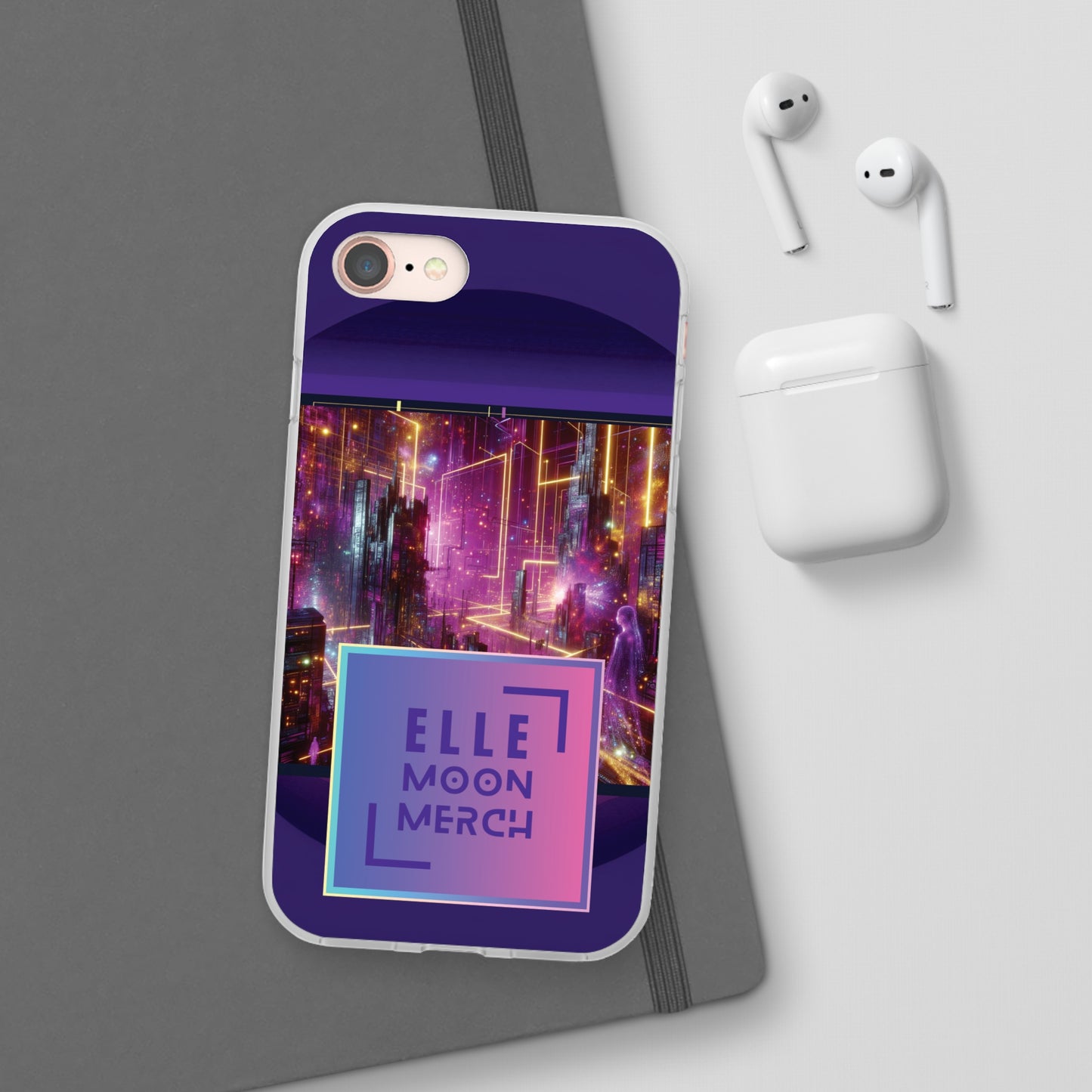 La Femme des Purple Skies Flexi Cases