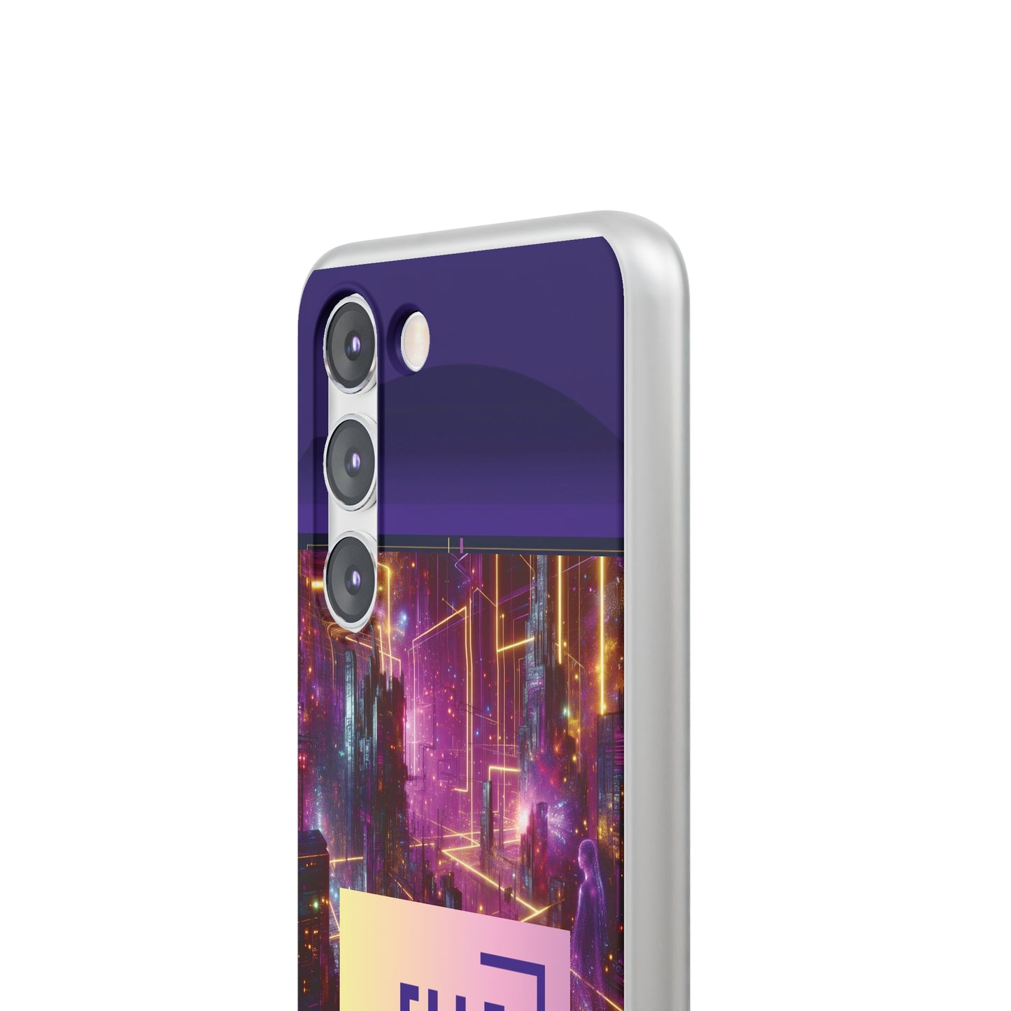 La Femme Royale des Purple Skies Flexi Cases