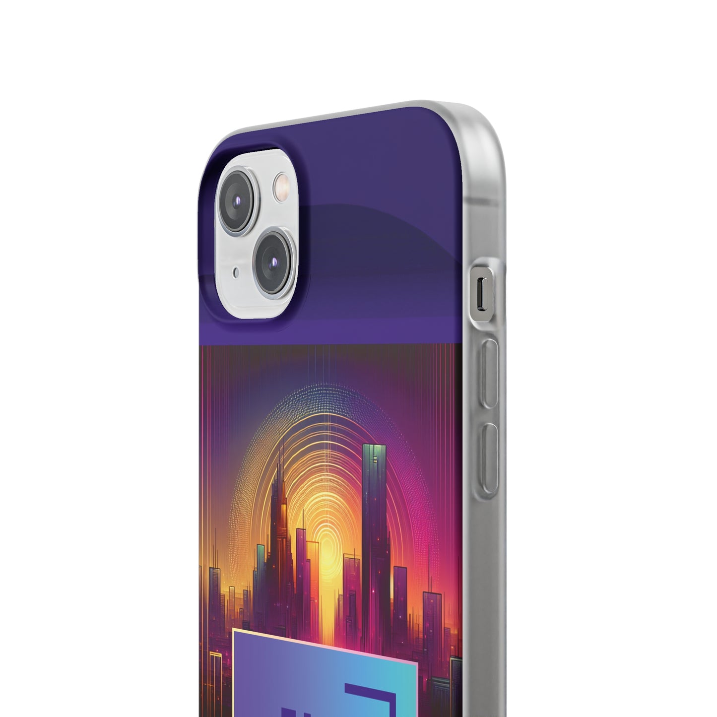 Purple Skies & Blue Sunrise Flexi Cases