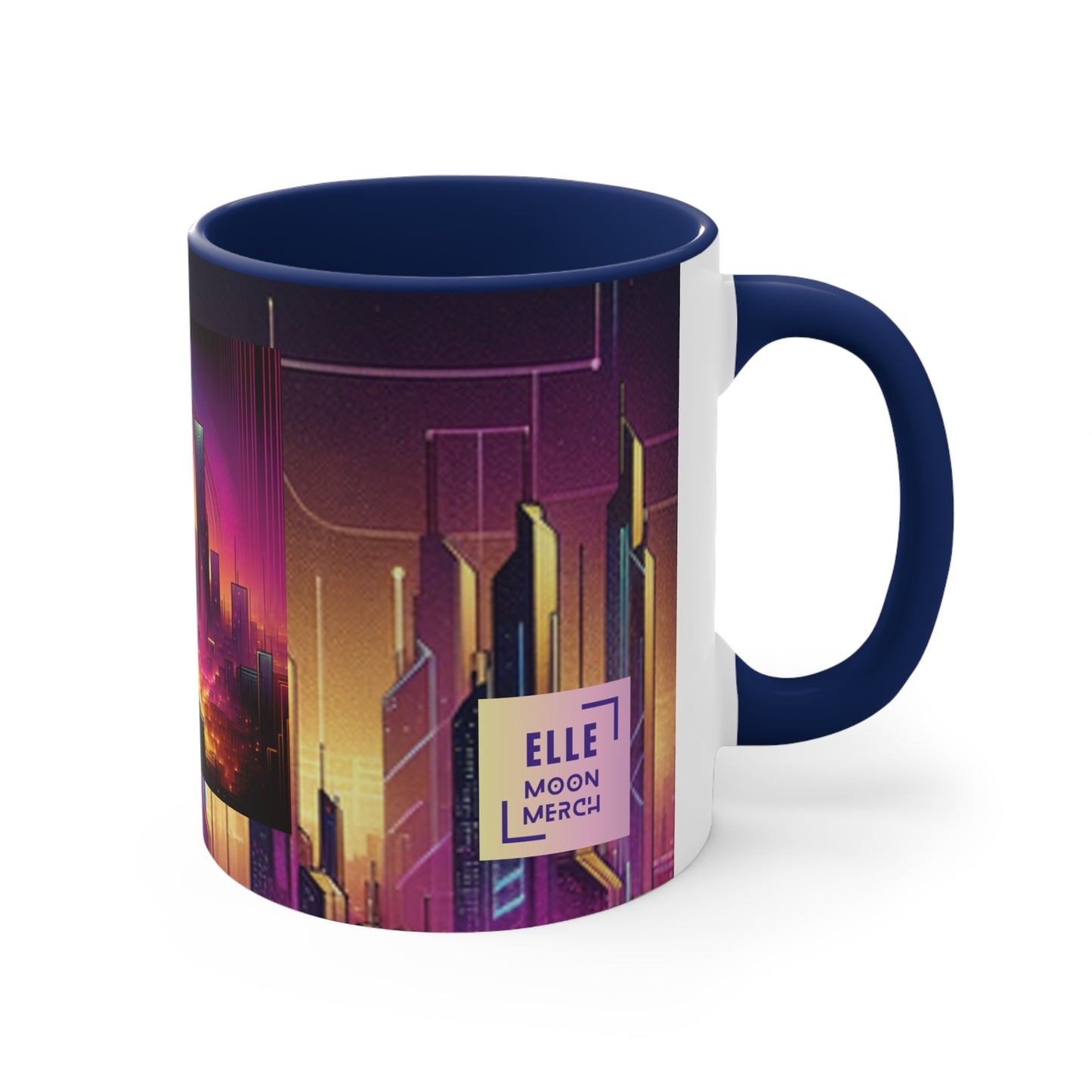 Golden Purple Sunrise Coffee Mug (11oz)