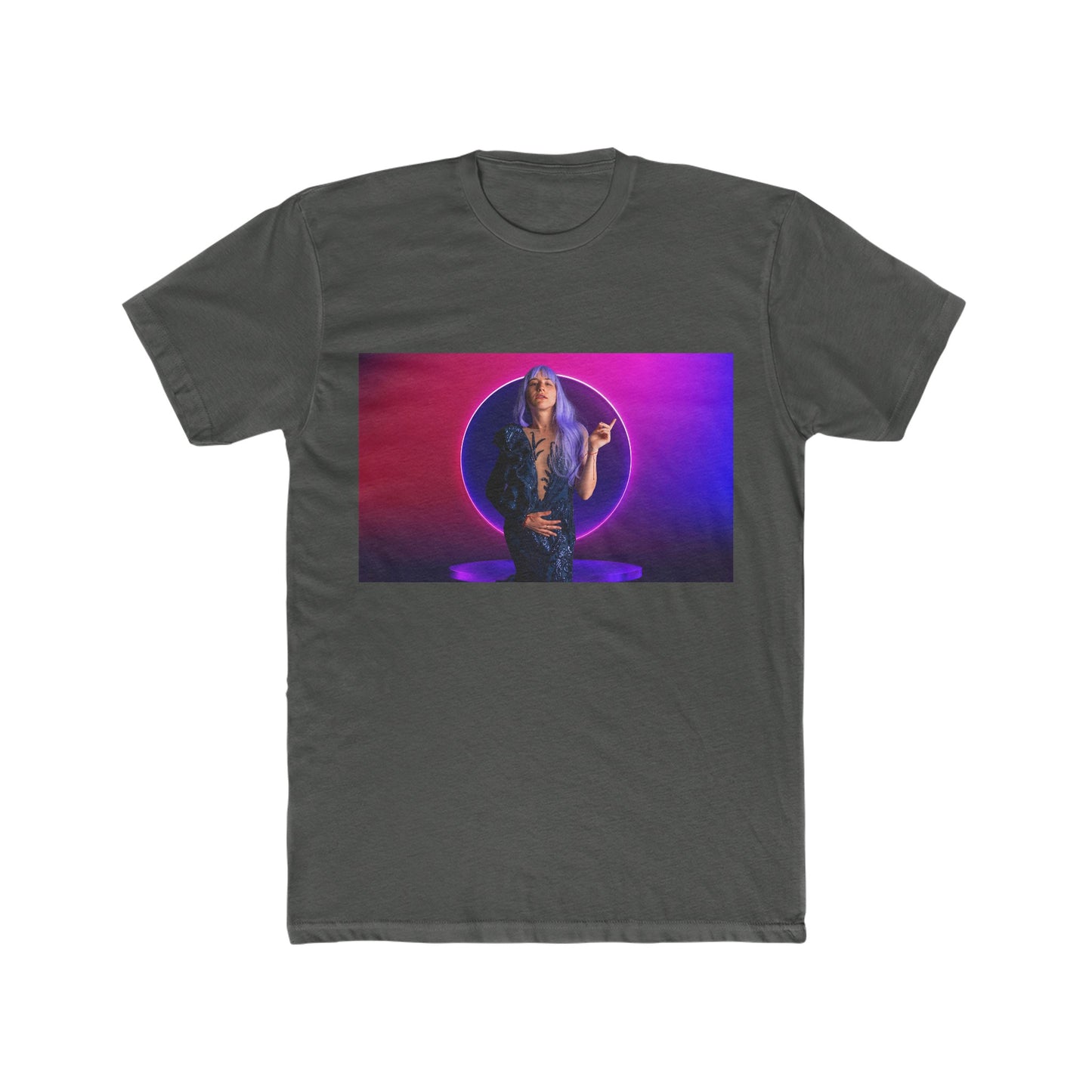 Purple Skies - Men's Cotton Crew Tee