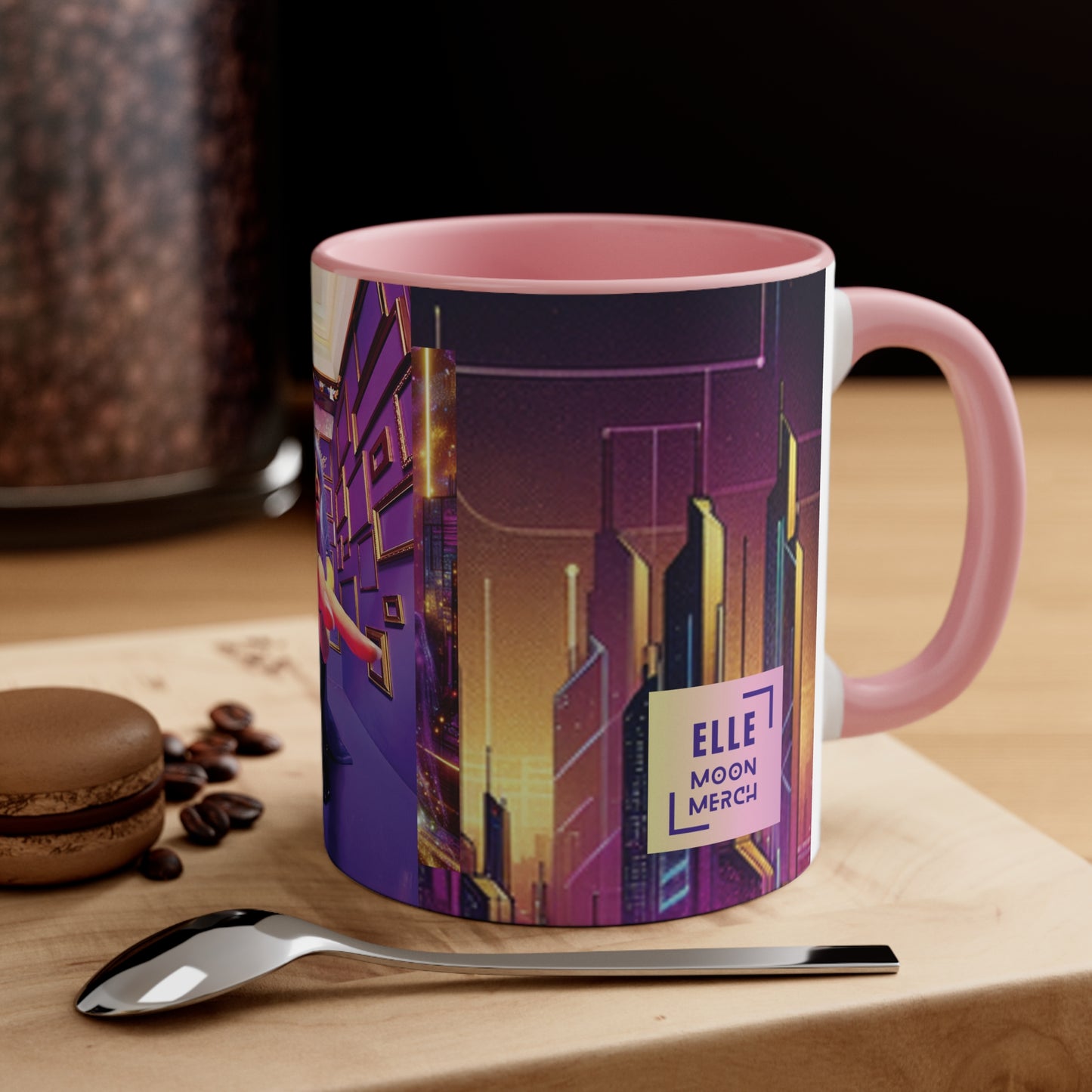 Purple Drip Coffee Mug (11oz)