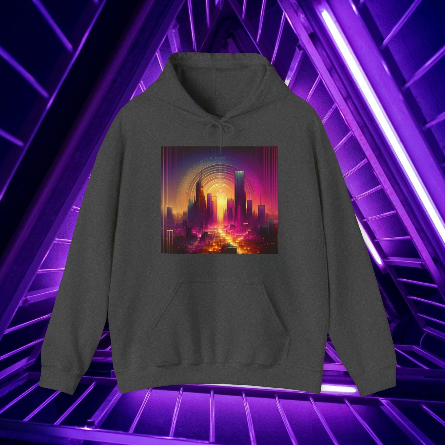 Purple Skies and Golden sunrises - Unisex Hoodie