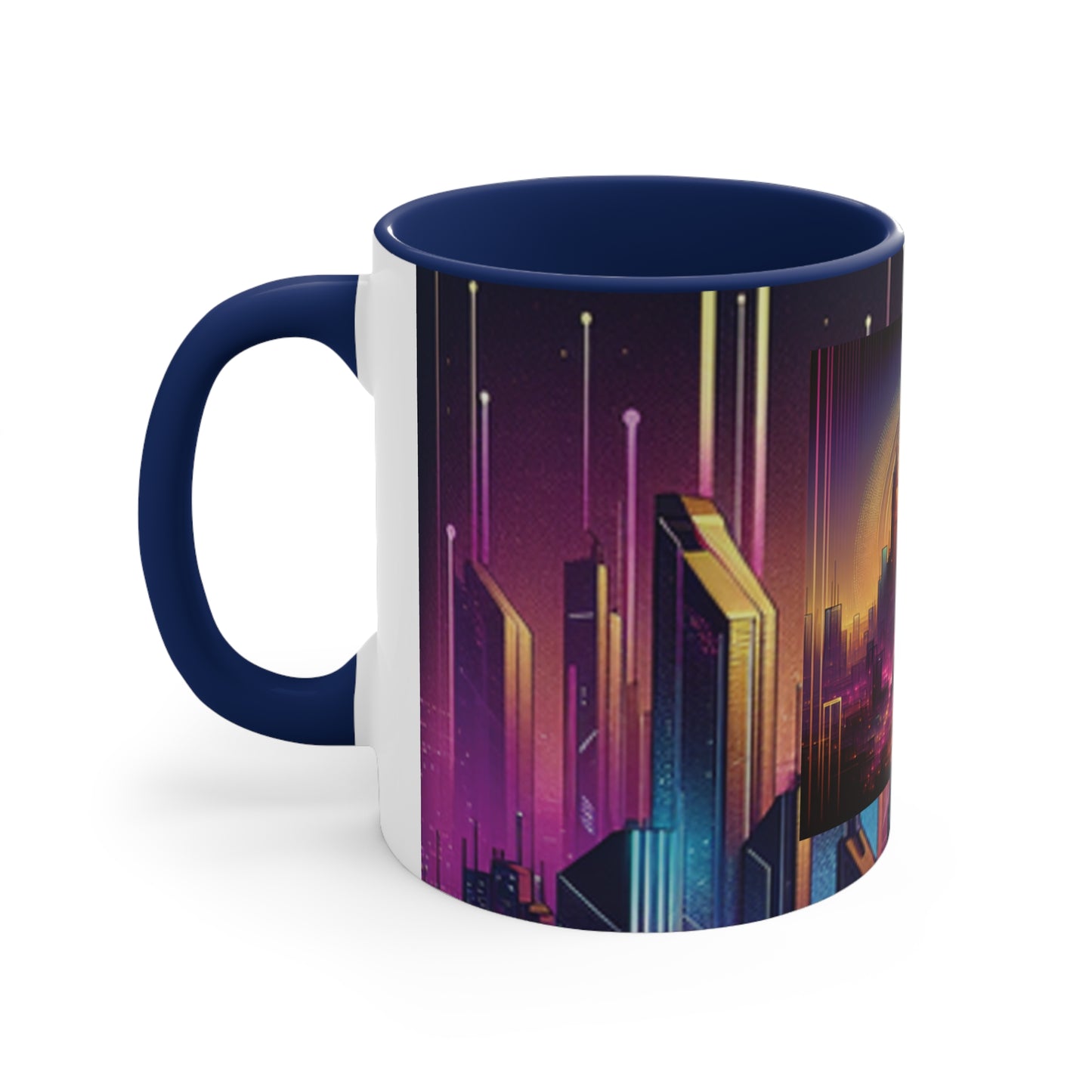 Golden Purple Sunrise Coffee Mug (11oz)