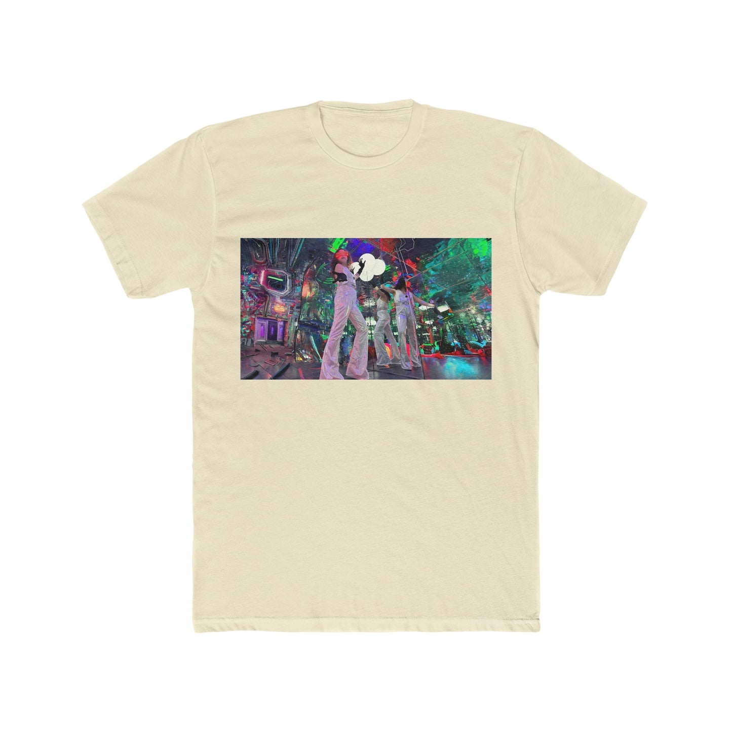 Life in Technicolor - Men's Cotton Crew Tee