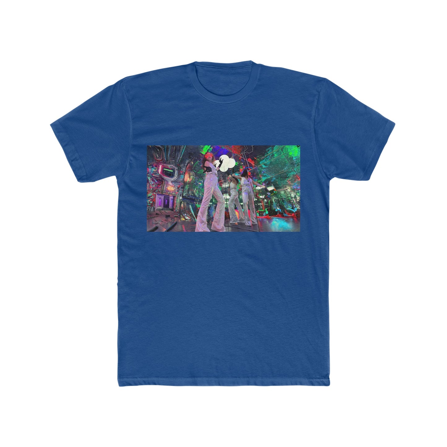 Life in Technicolor - Men's Cotton Crew Tee