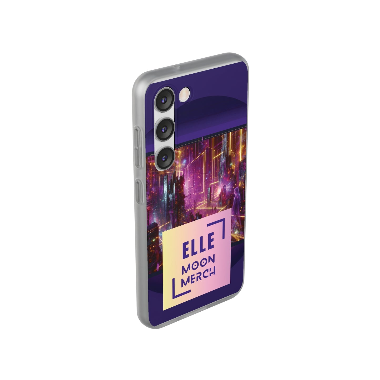 La Femme Royale des Purple Skies Flexi Cases