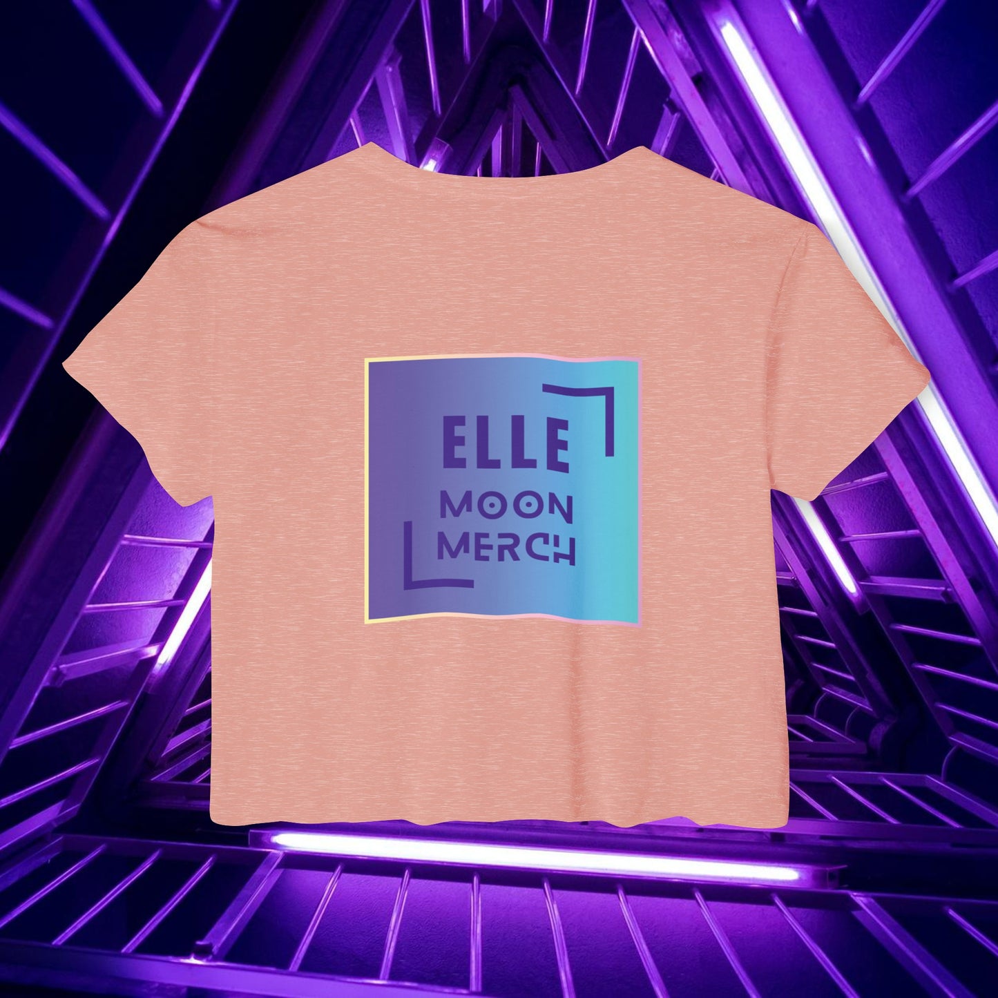 Cyber Purple Skies - Women's Crop Top