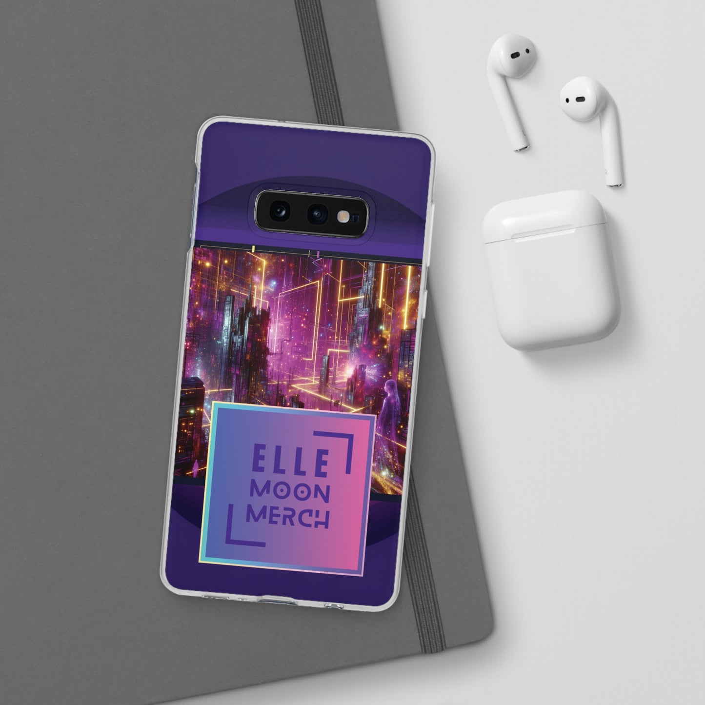 La Femme des Purple Skies Flexi Cases