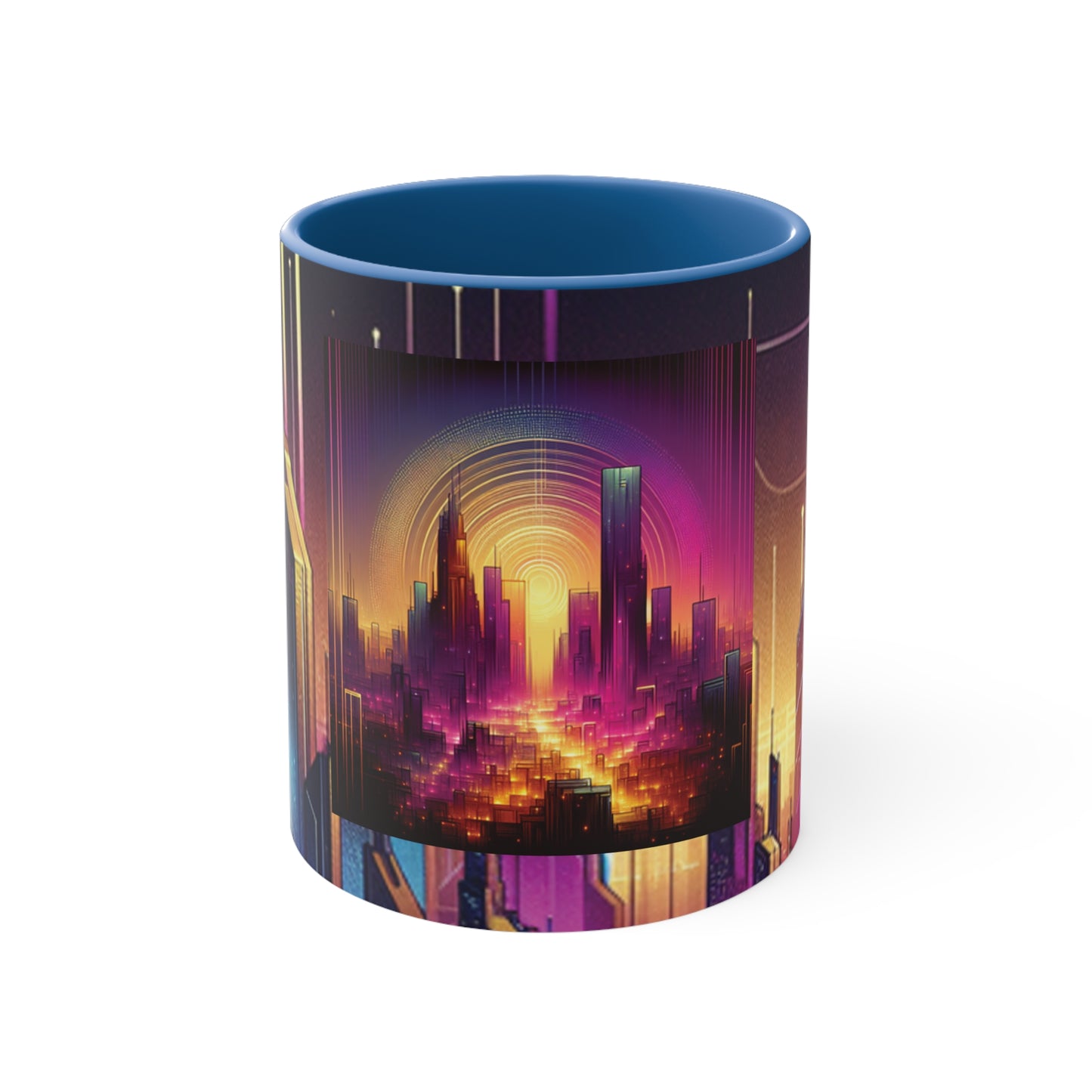 Golden Purple Sunrise Coffee Mug (11oz)