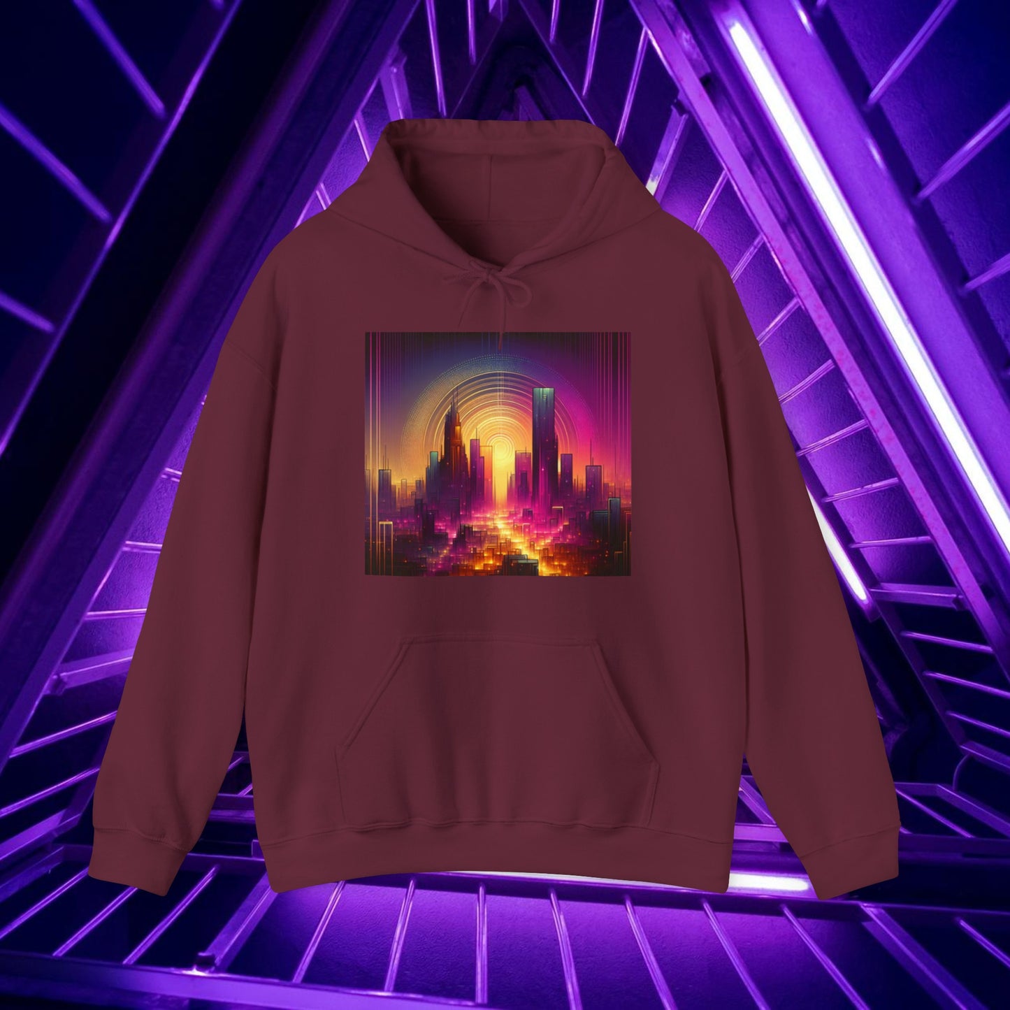 Purple Skies and Golden sunrises - Unisex Hoodie