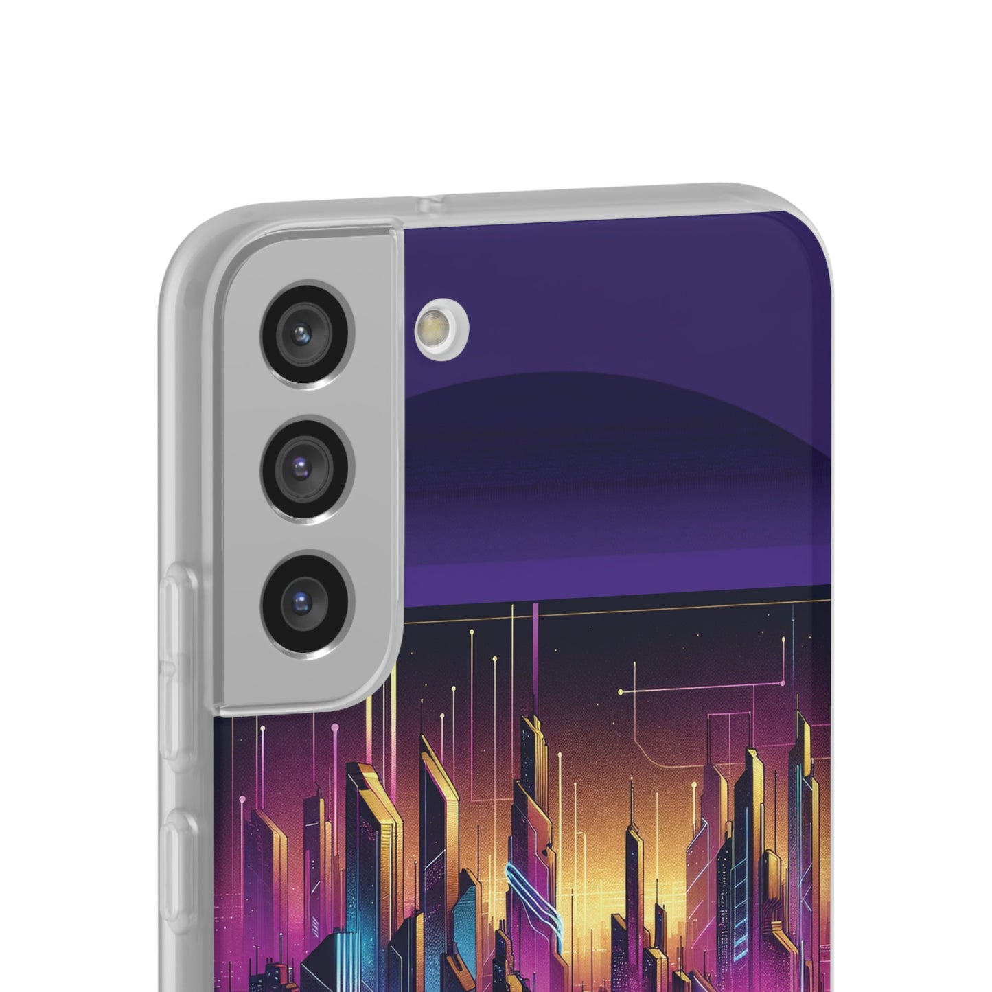 Cyber Purple Skies Flexi Cases