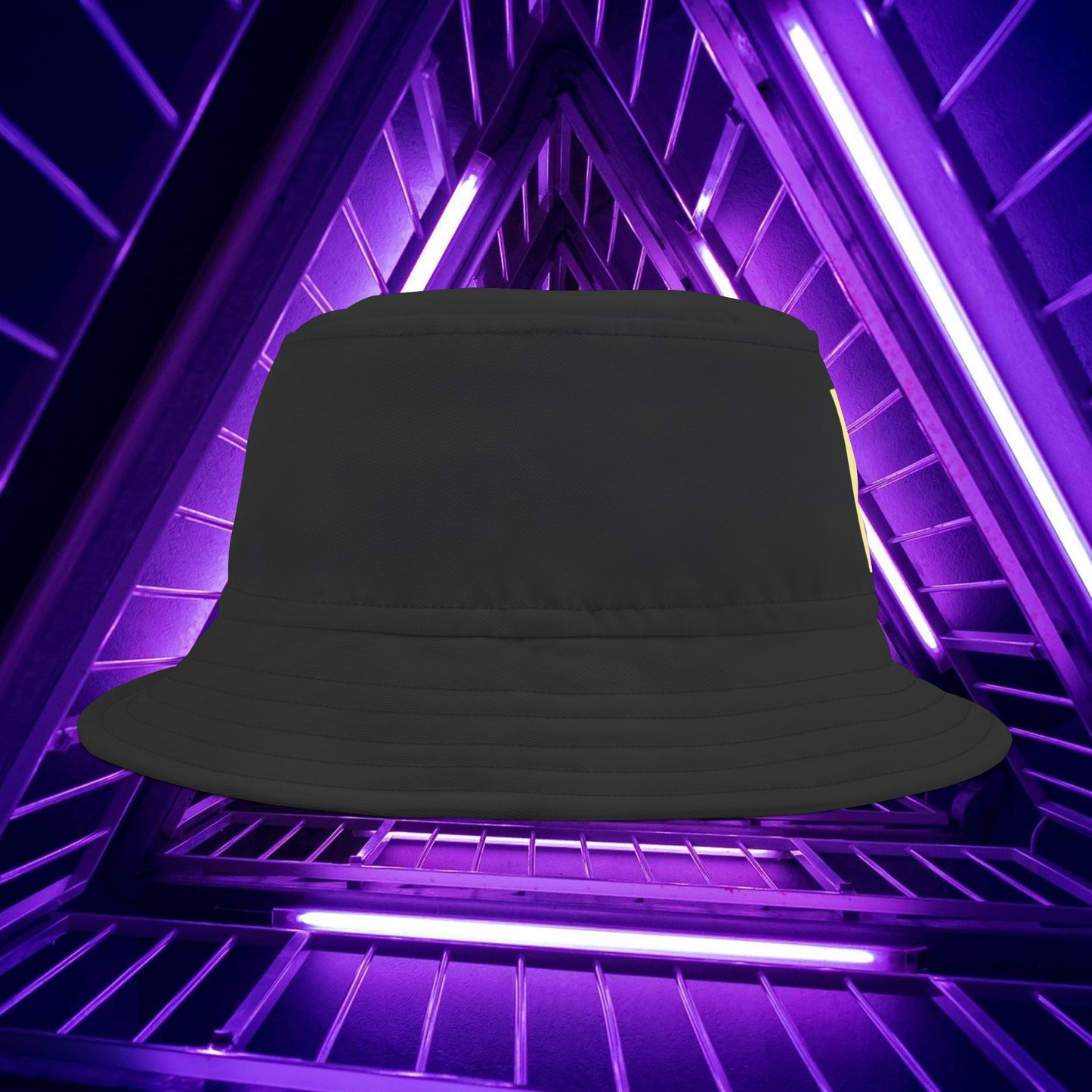 Eclipsed Lemon Moon Bucket Hat