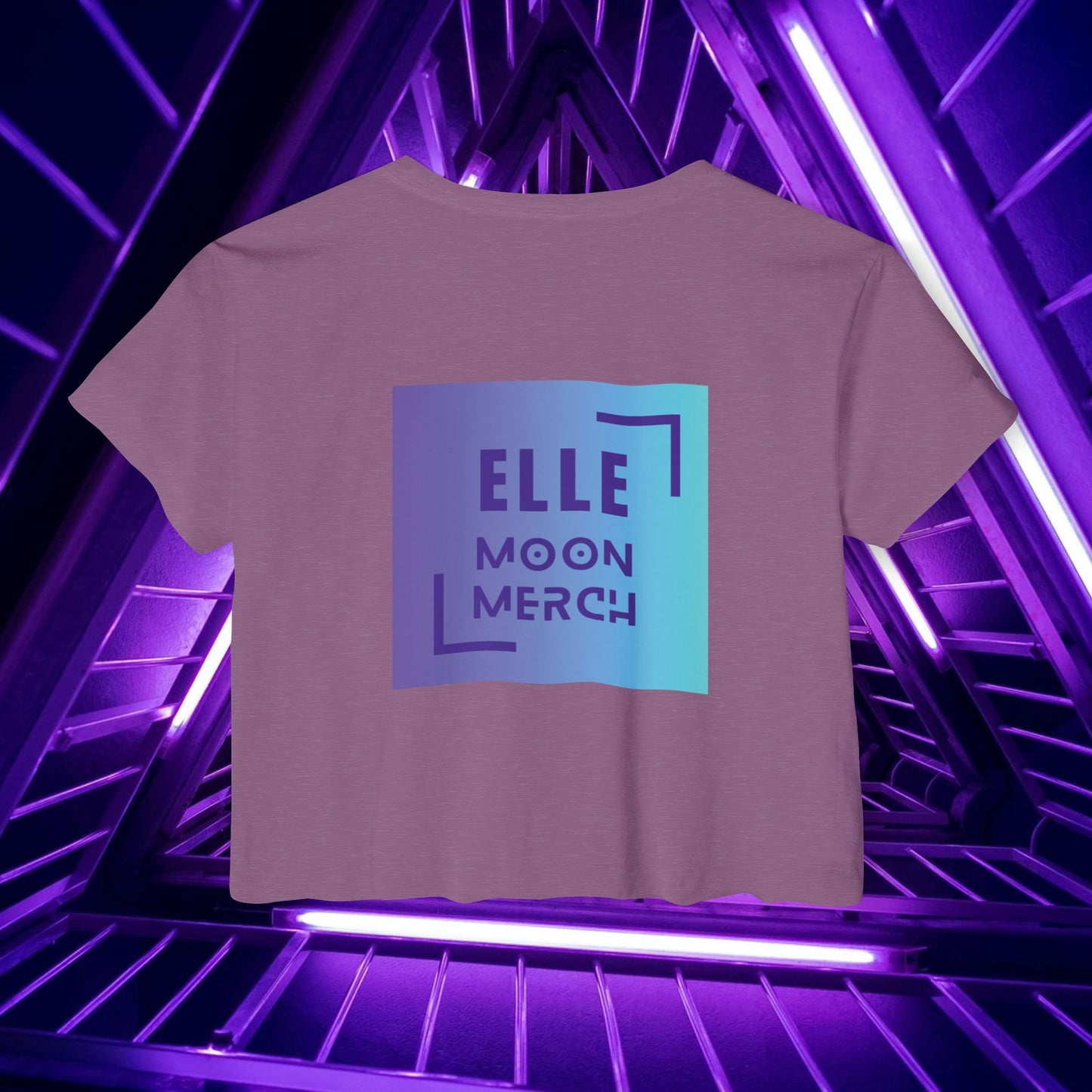 Elle Breaks The Matrix - Women's Crop Top