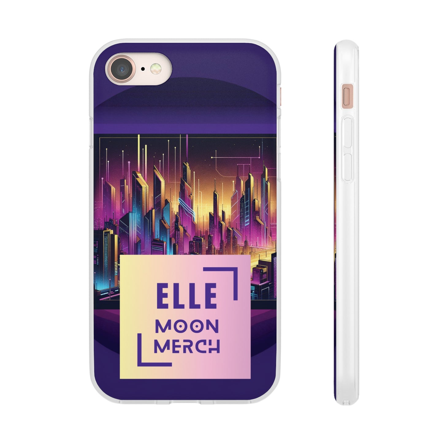 Cyber Purple Skies Flexi Cases