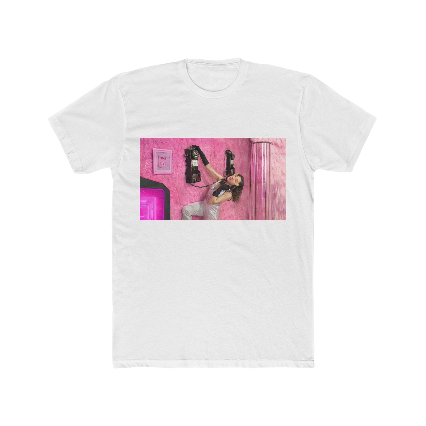 Timeless Pink - Men's Cotton Crew Tee