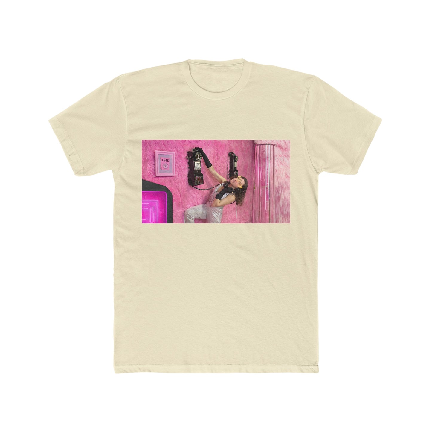 Timeless Pink - Men's Cotton Crew Tee