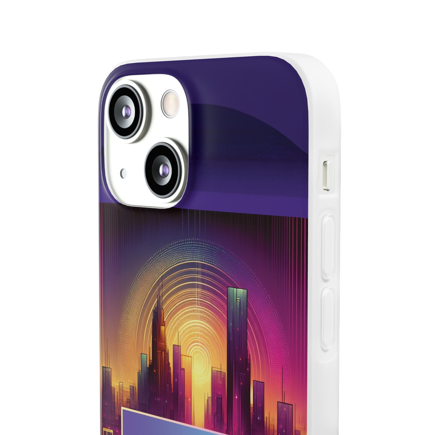 Purple Skies & Blue Sunrise Flexi Cases