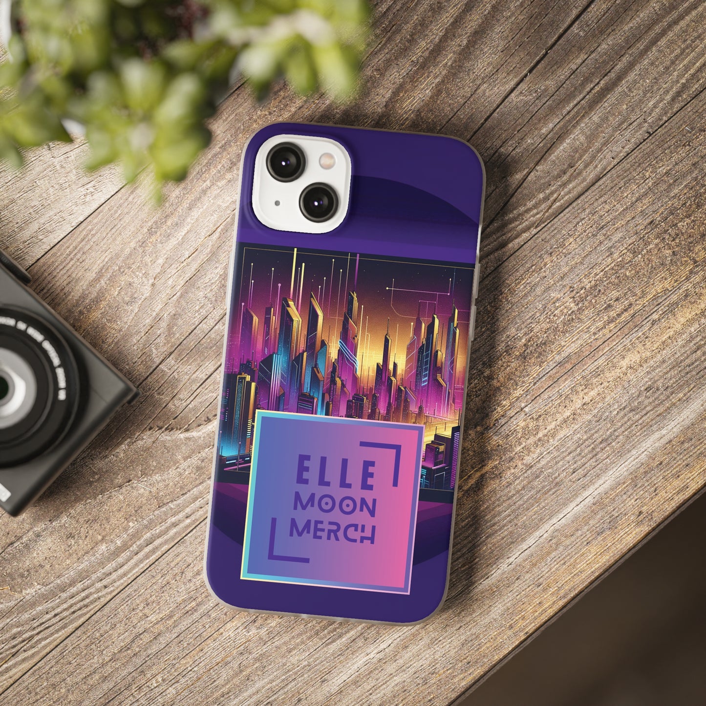 Cyber Royal Purple Skies Flexi Cases