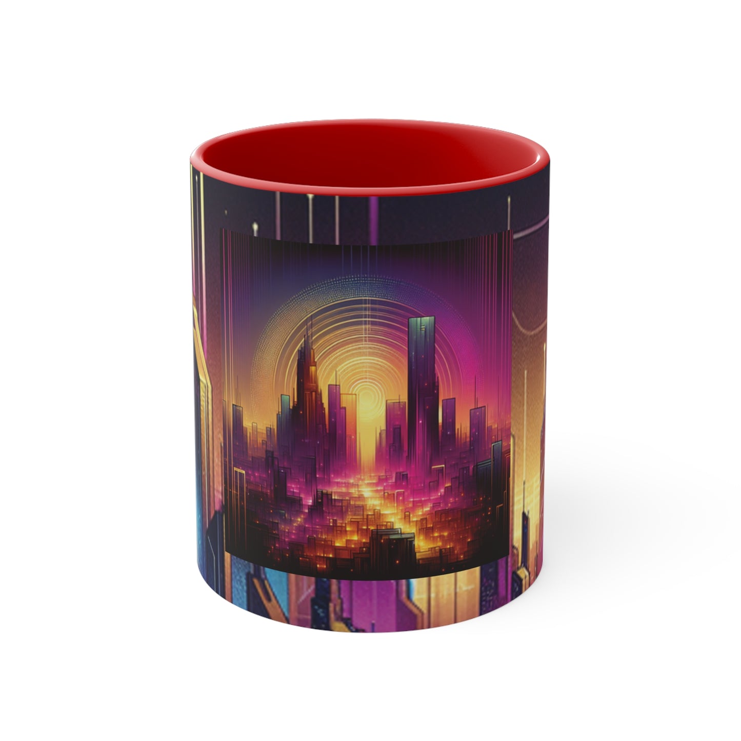 Golden Purple Sunrise Coffee Mug (11oz)