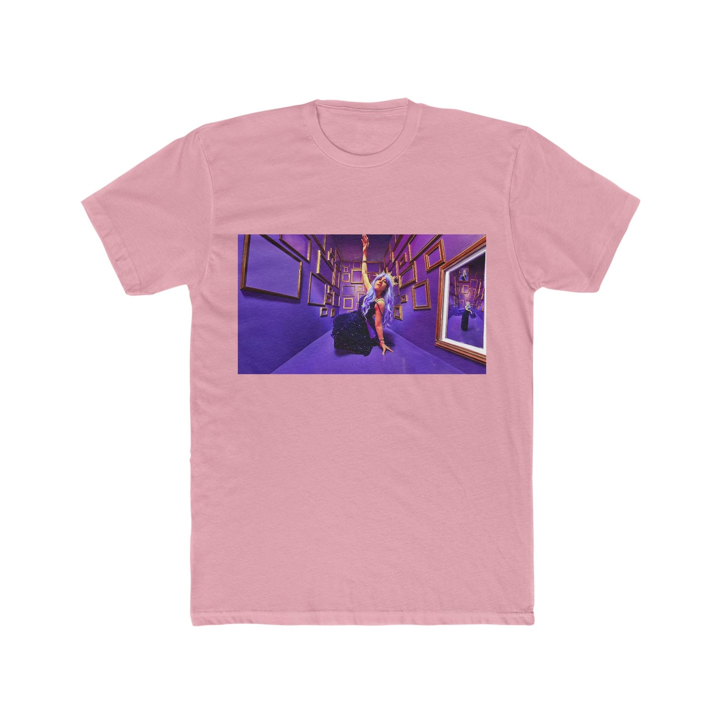 The Purple Masterpiece - Men's Cotton Crew Tee