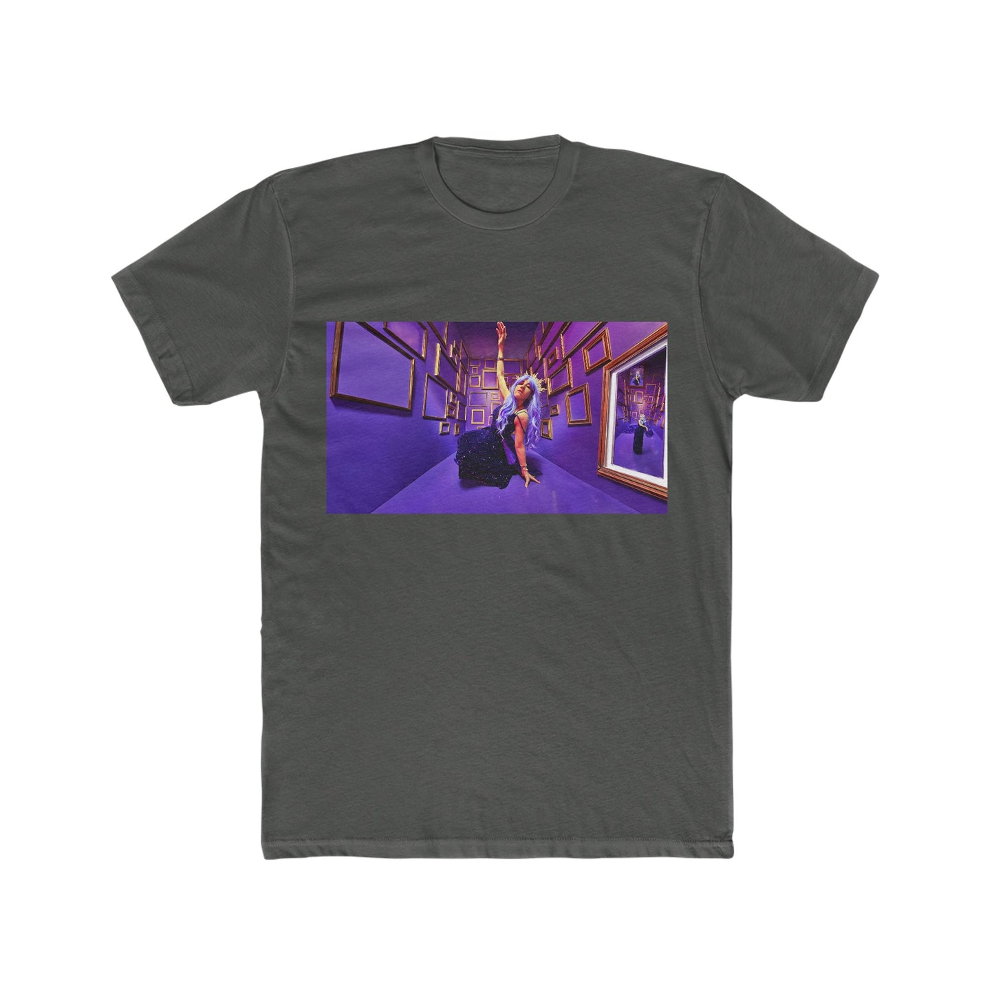 The Purple Masterpiece - Men's Cotton Crew Tee