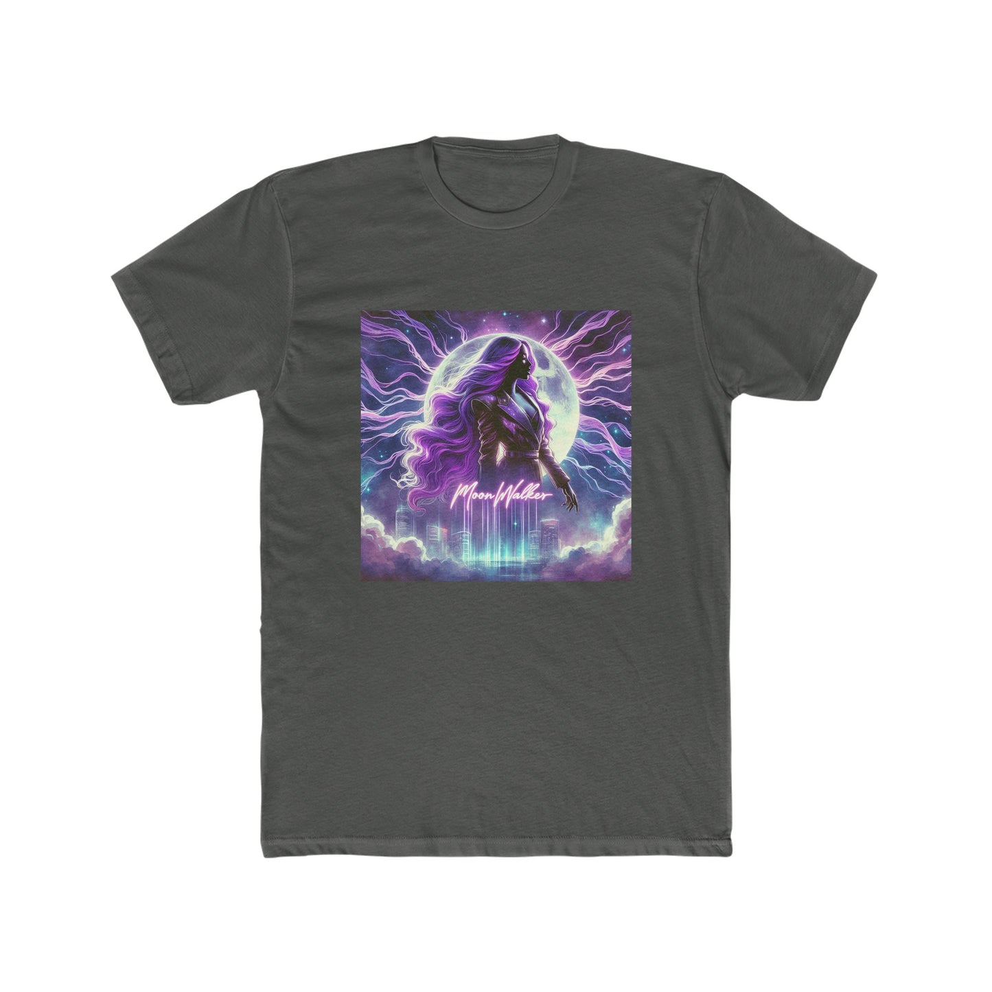 Moon Walker - Men's Cotton Crew Tee