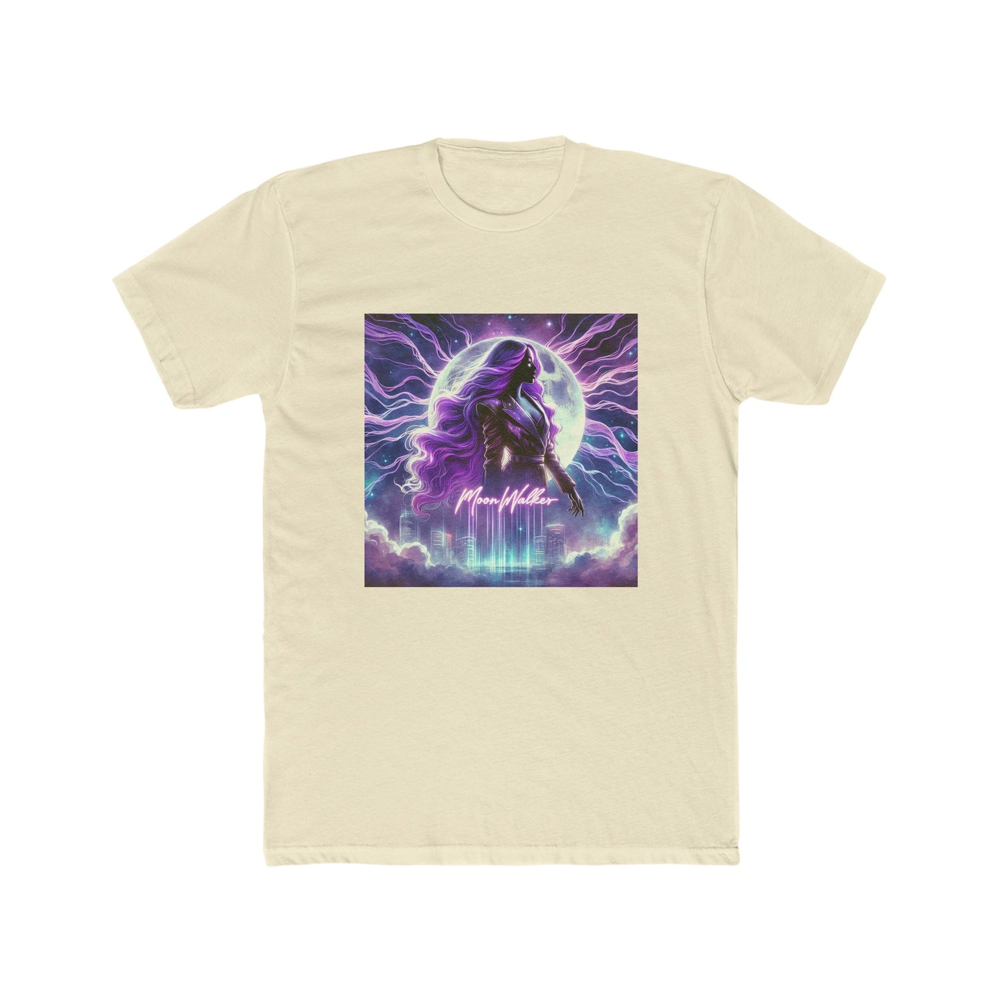 Moon Walker - Men's Cotton Crew Tee