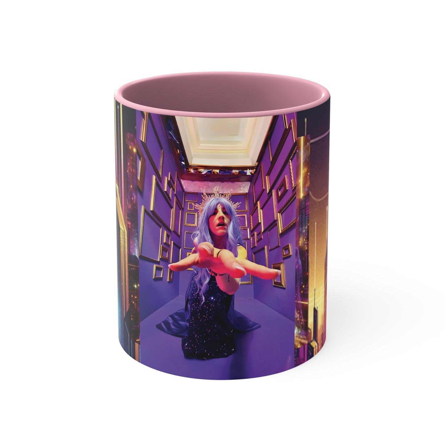 Purple Drip Coffee Mug (11oz)