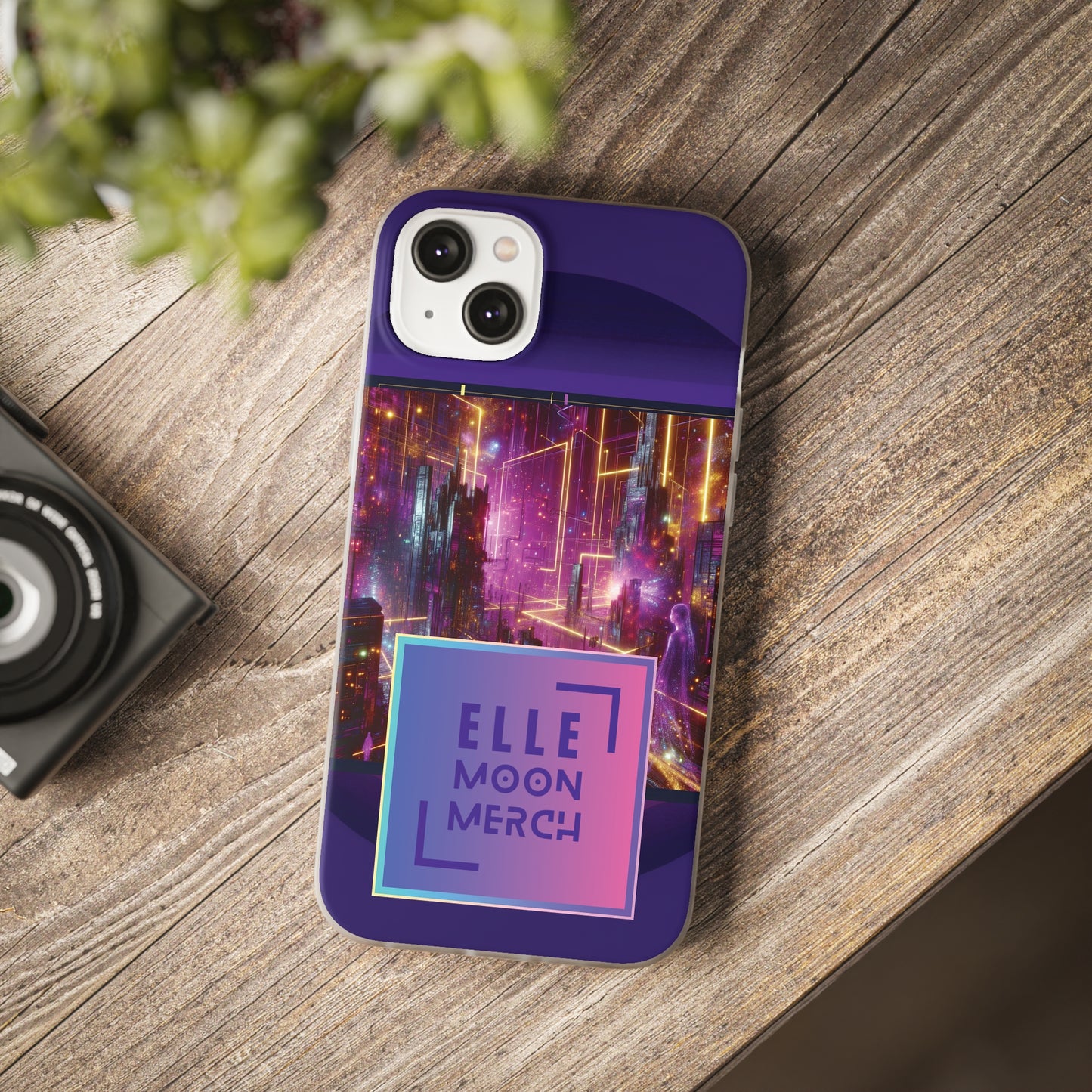 La Femme des Purple Skies Flexi Cases